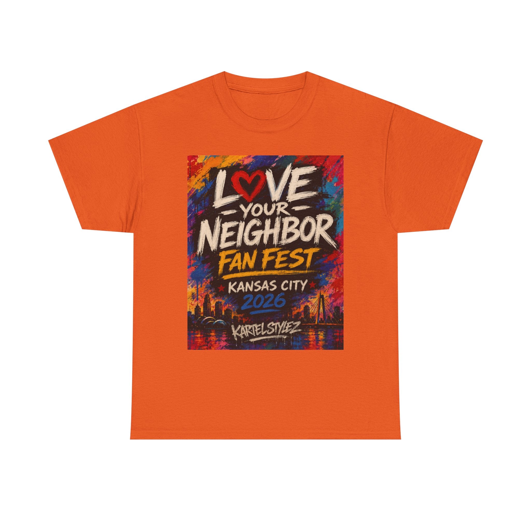 Love Your Neighbor Fan Fest Tee — Kansas City 2026