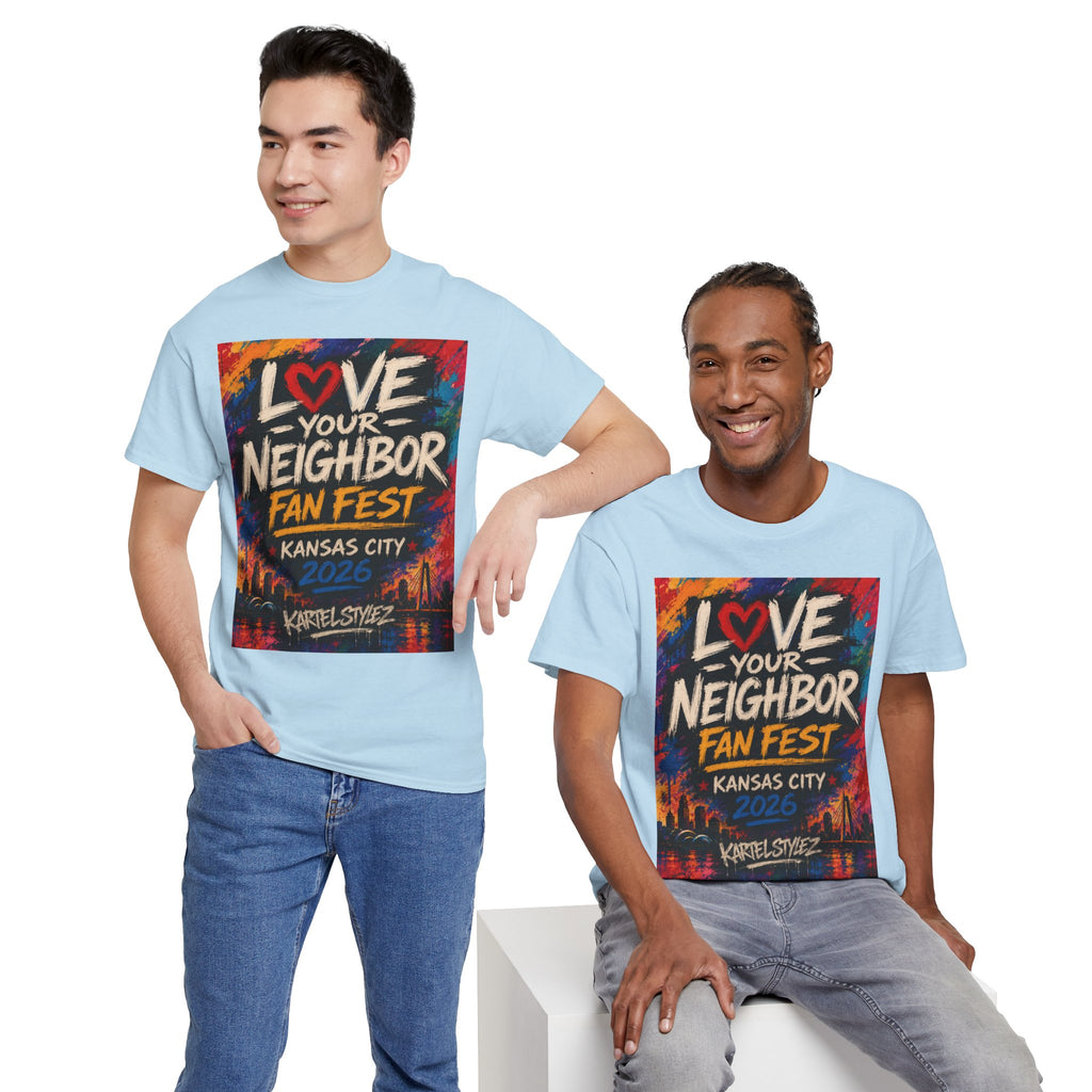 Love Your Neighbor Fan Fest Tee — Kansas City 2026