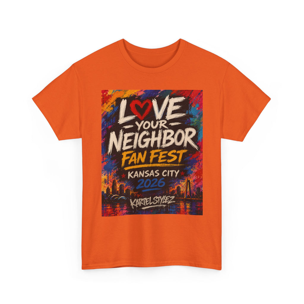 Love Your Neighbor Fan Fest Tee — Kansas City 2026
