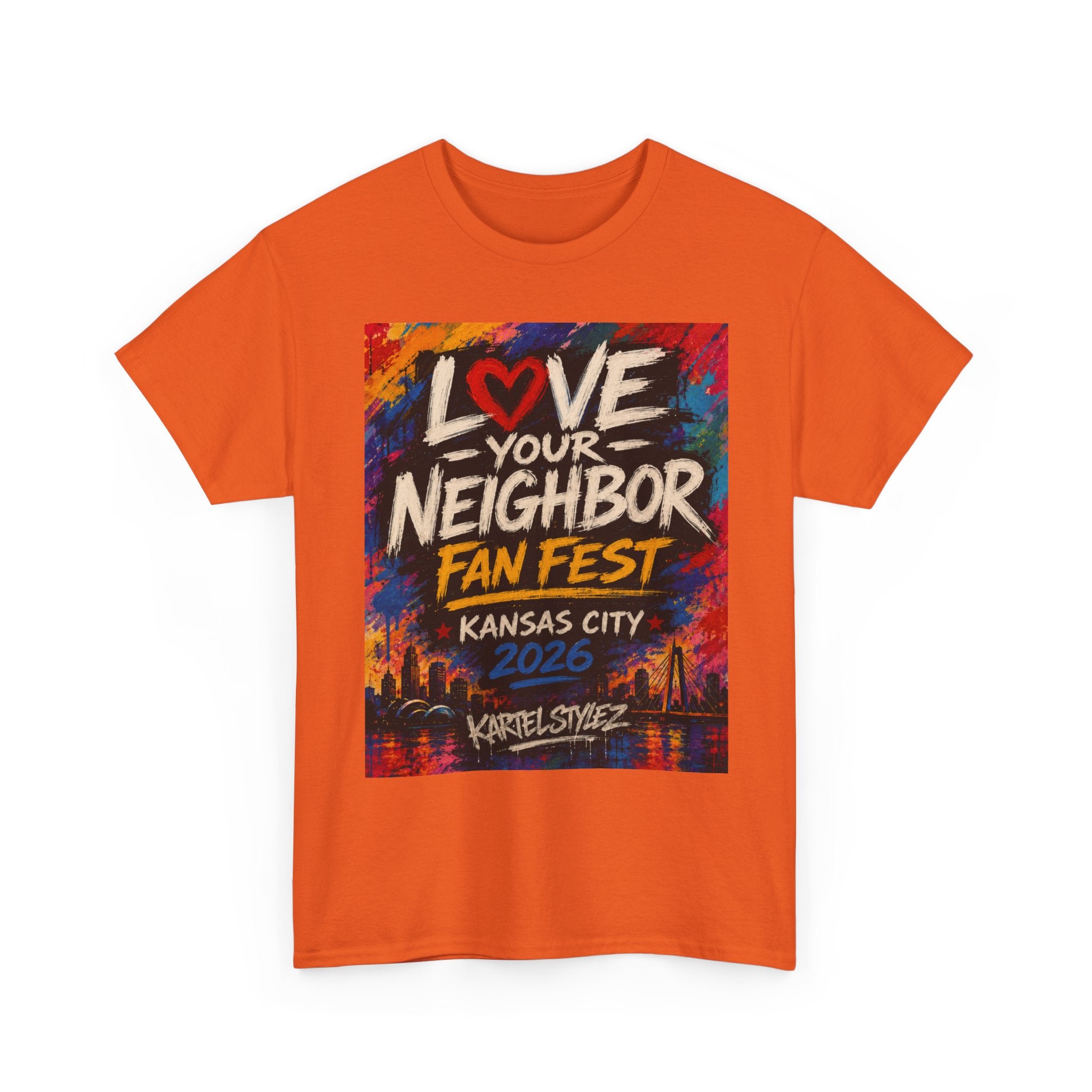 Love Your Neighbor Fan Fest Tee — Kansas City 2026