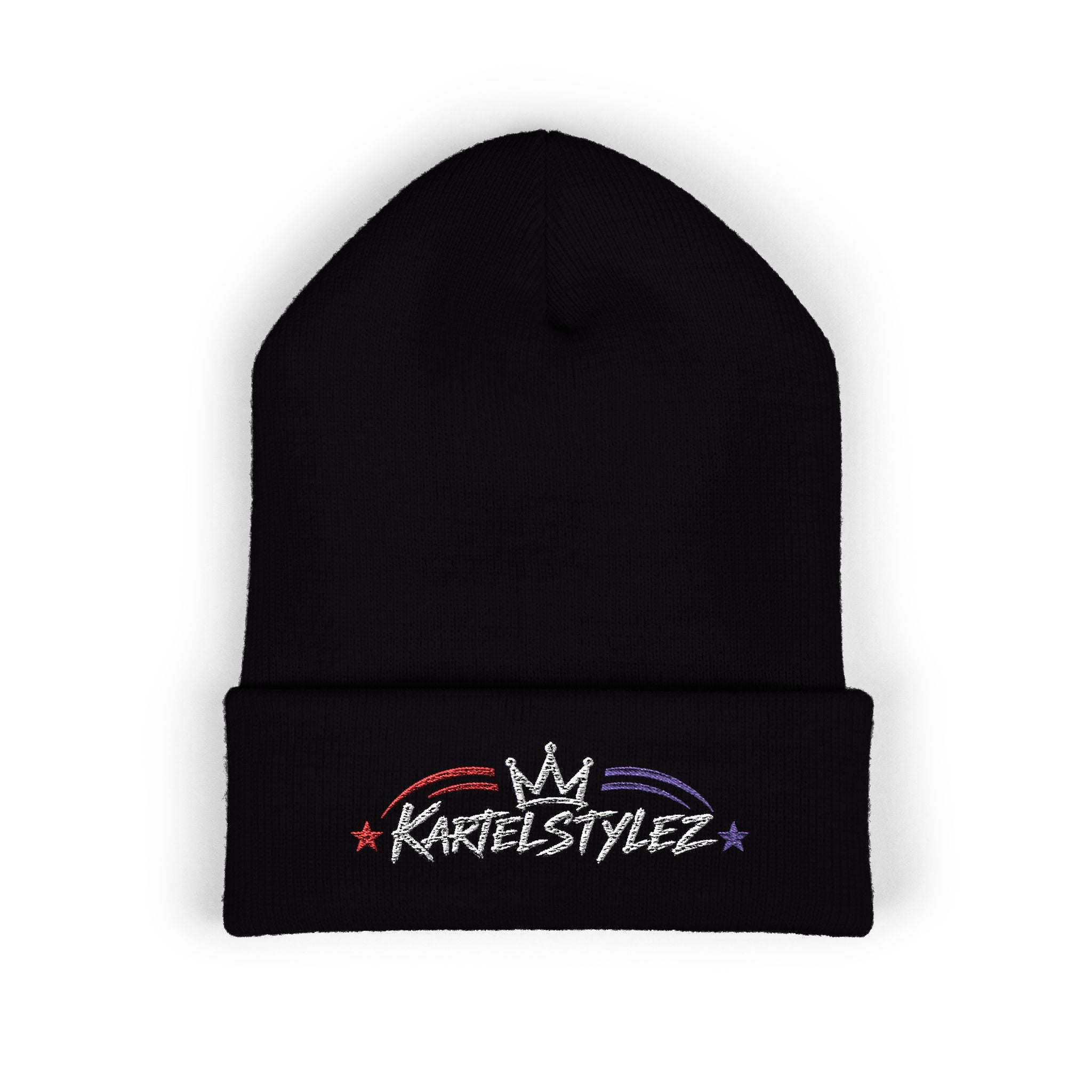 KartelStylez Embroidered Cuffed Beanie