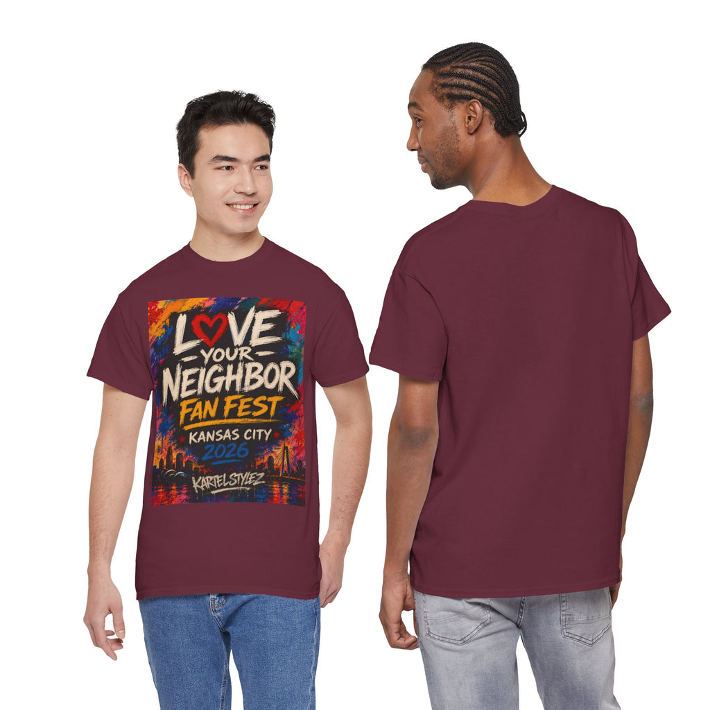 Love Your Neighbor Fan Fest Tee — Kansas City 2026