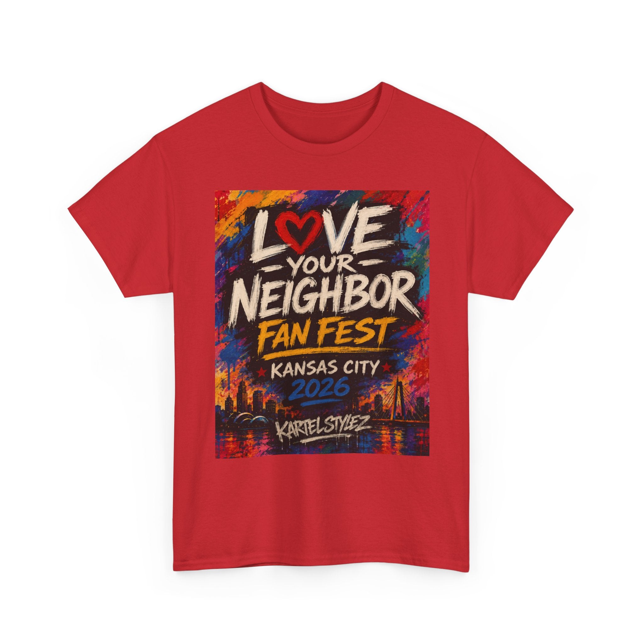 Love Your Neighbor Fan Fest Tee — Kansas City 2026