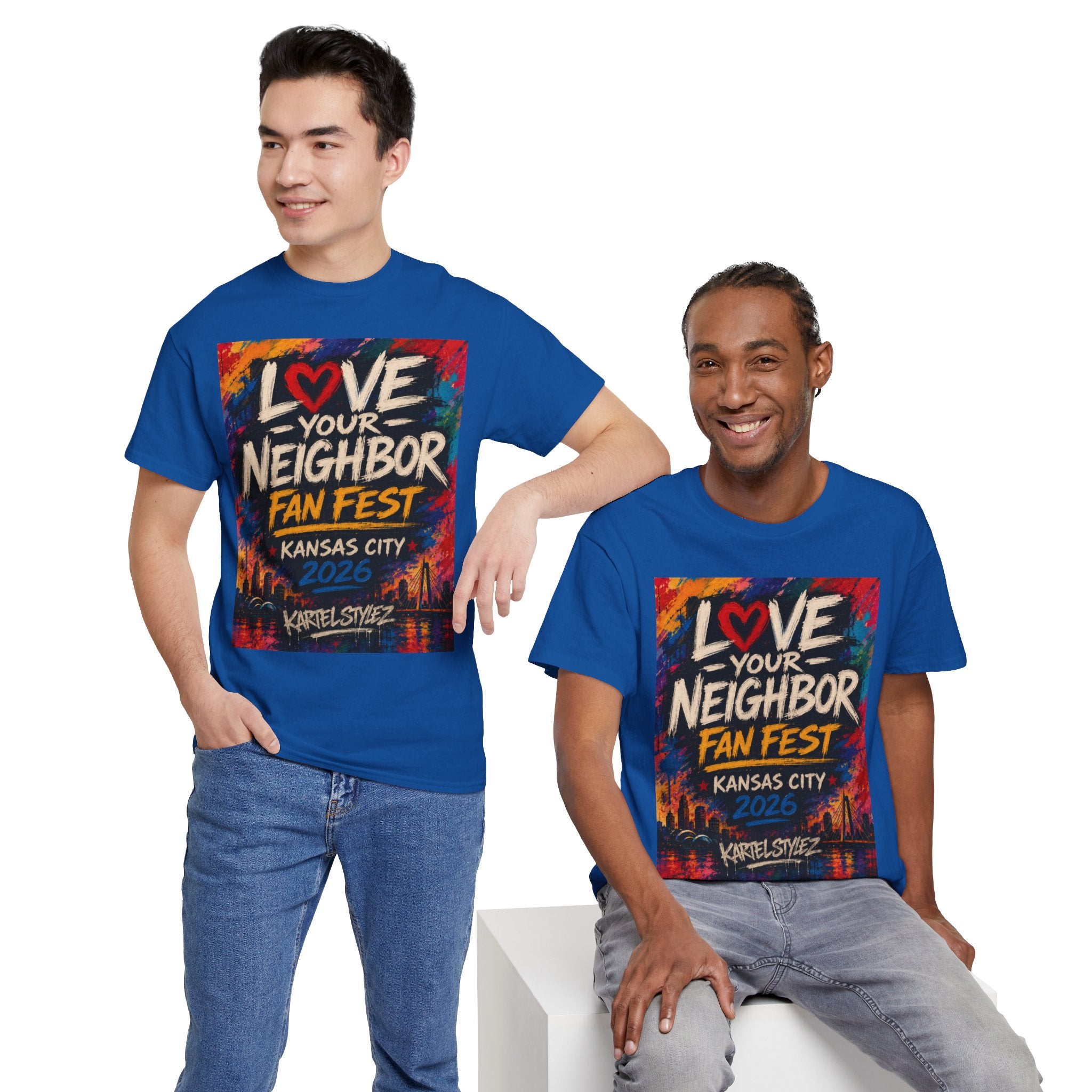 Love Your Neighbor Fan Fest Tee — Kansas City 2026