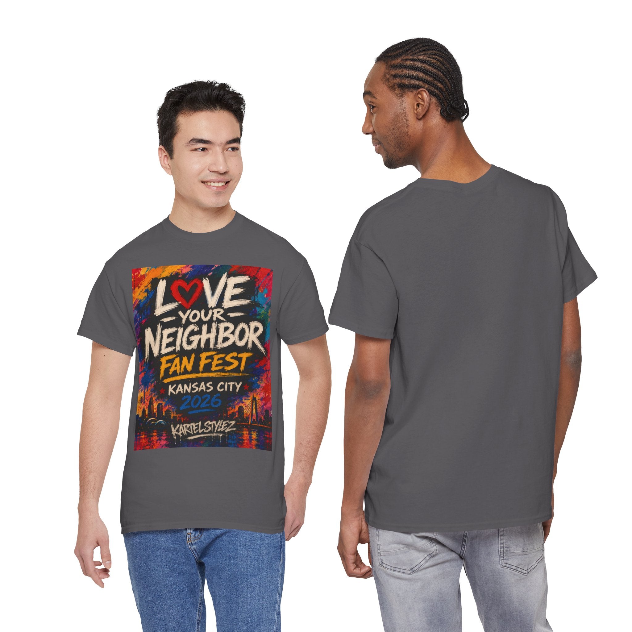 Love Your Neighbor Fan Fest Tee — Kansas City 2026