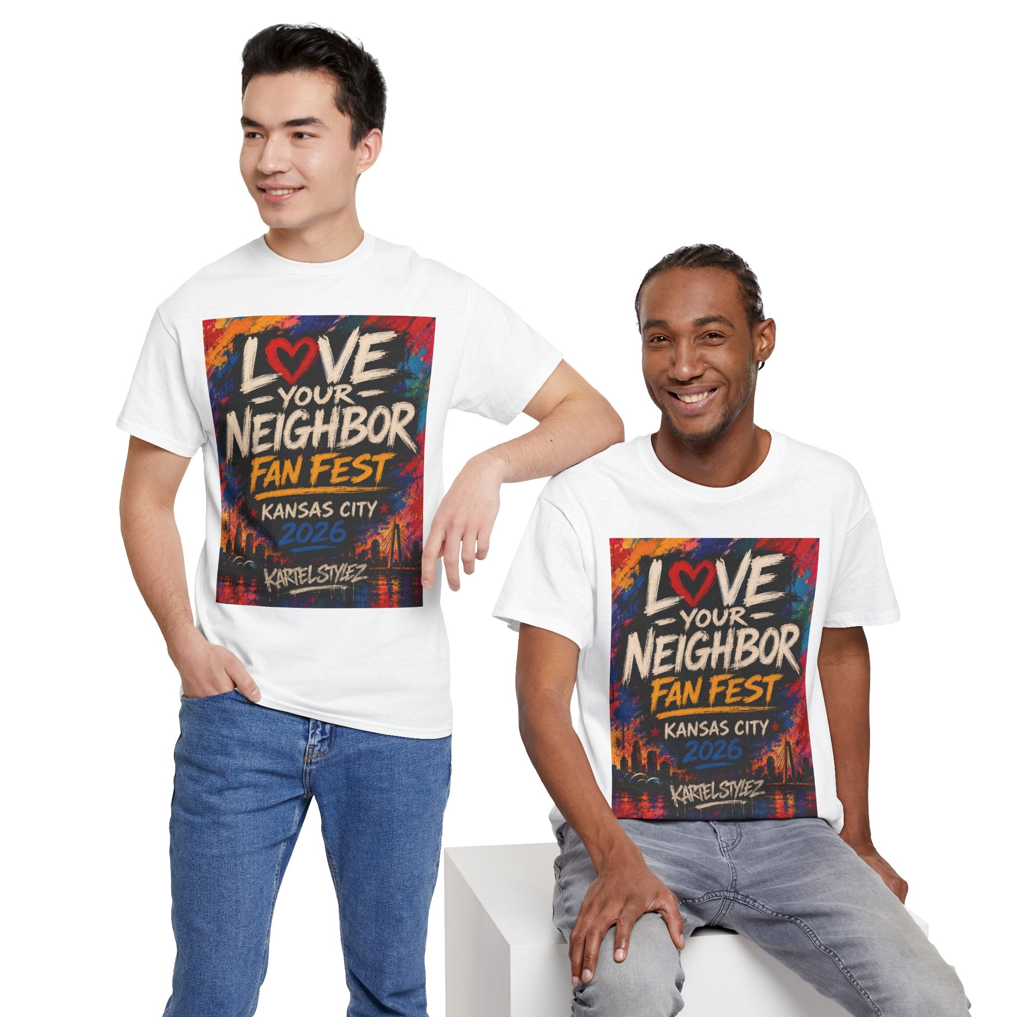 Love Your Neighbor Fan Fest Tee — Kansas City 2026