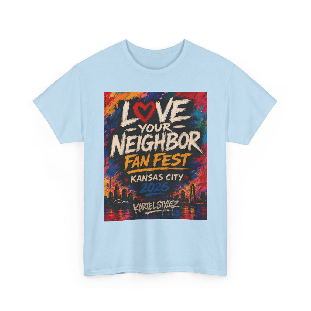 Love Your Neighbor Fan Fest Tee — Kansas City 2026