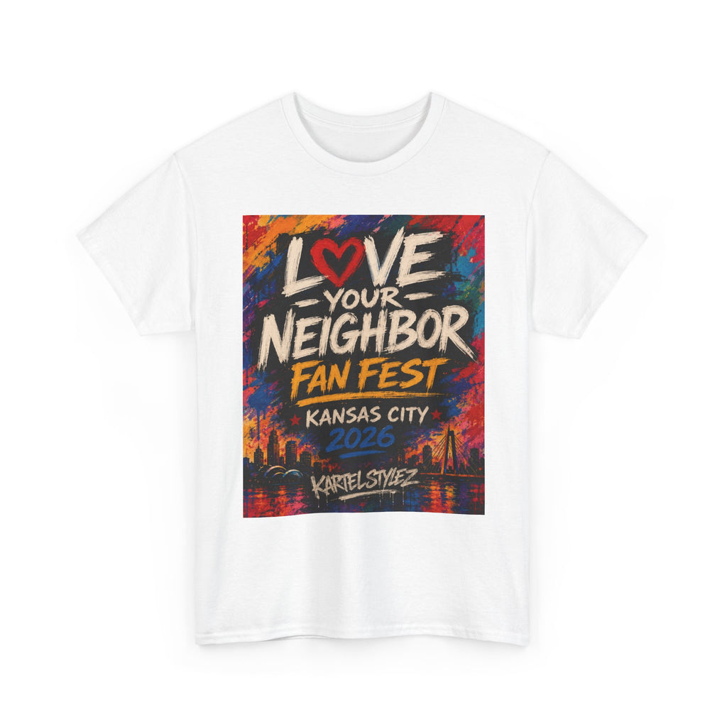 Love Your Neighbor Fan Fest Tee — Kansas City 2026