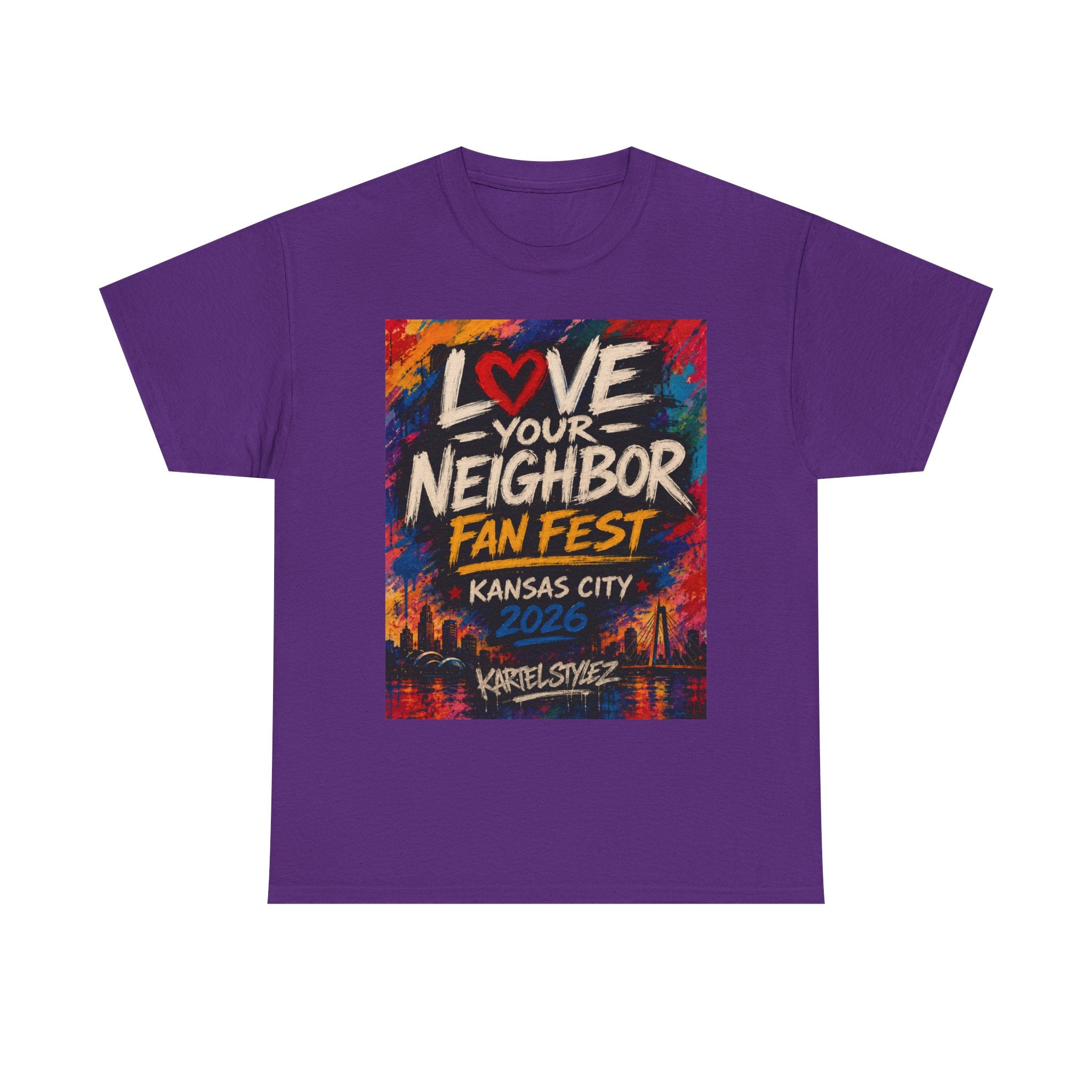 Love Your Neighbor Fan Fest Tee — Kansas City 2026