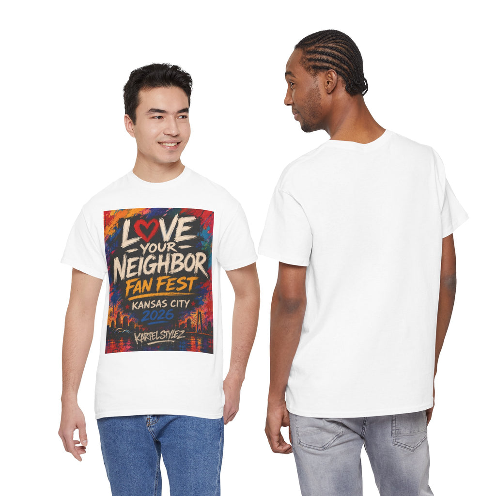 Love Your Neighbor Fan Fest Tee — Kansas City 2026