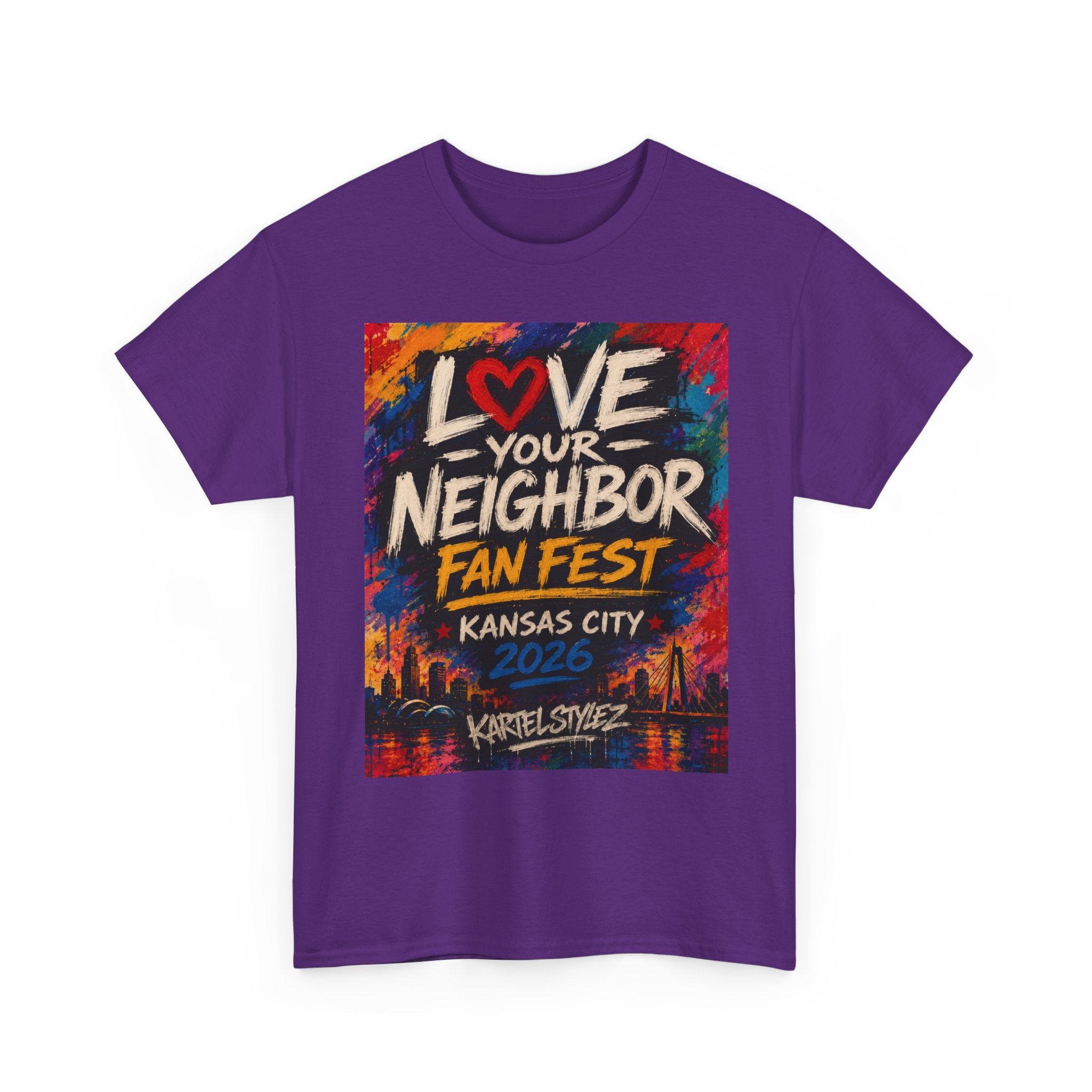 Love Your Neighbor Fan Fest Tee — Kansas City 2026