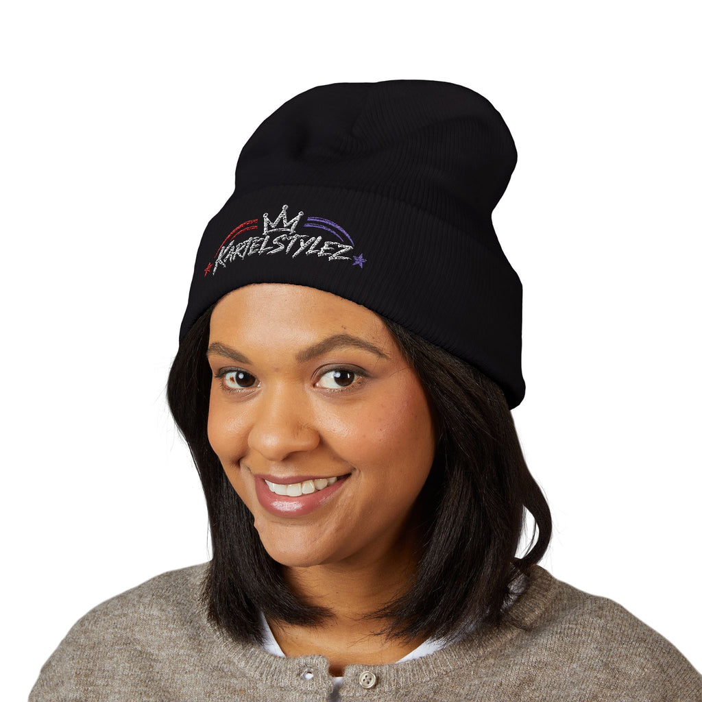 KartelStylez Embroidered Cuffed Beanie