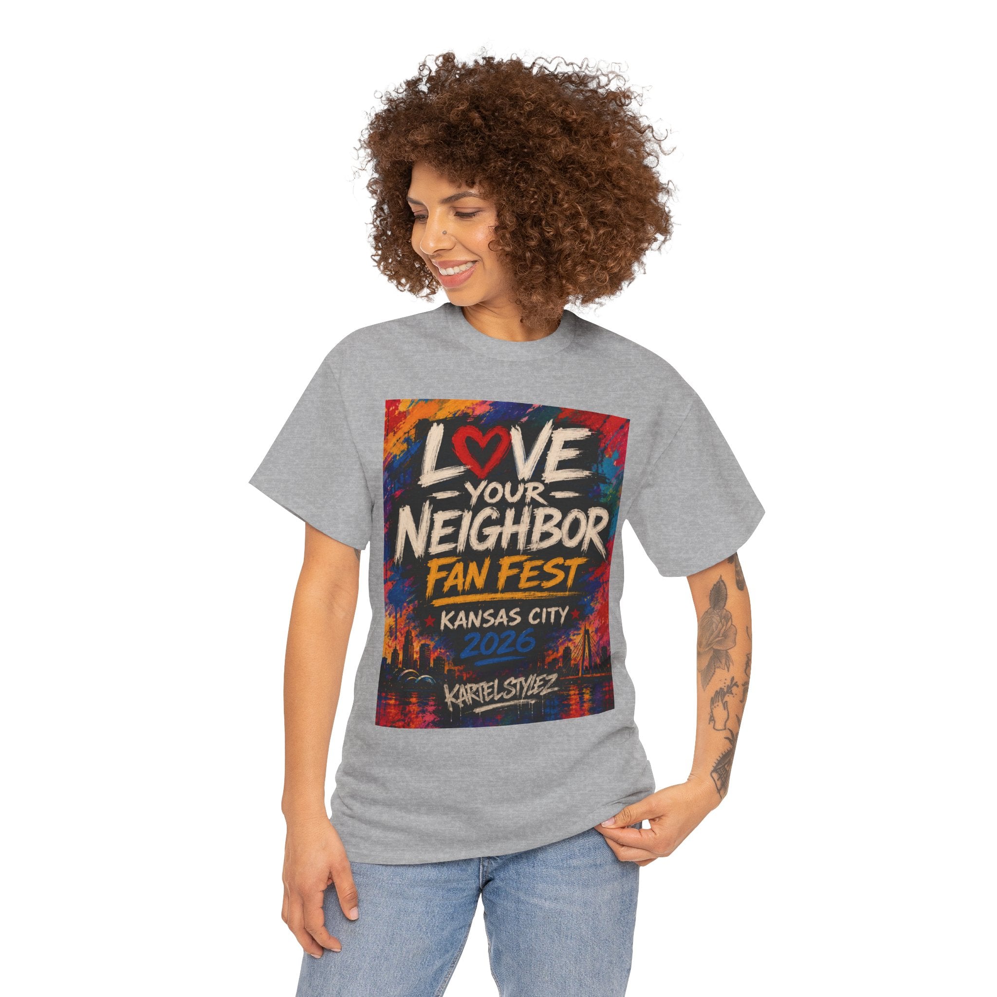 Love Your Neighbor Fan Fest Tee — Kansas City 2026