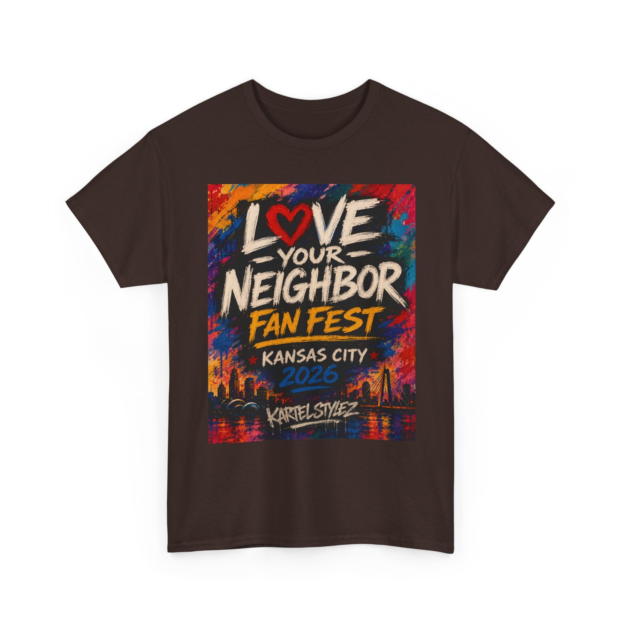 Love Your Neighbor Fan Fest Tee — Kansas City 2026