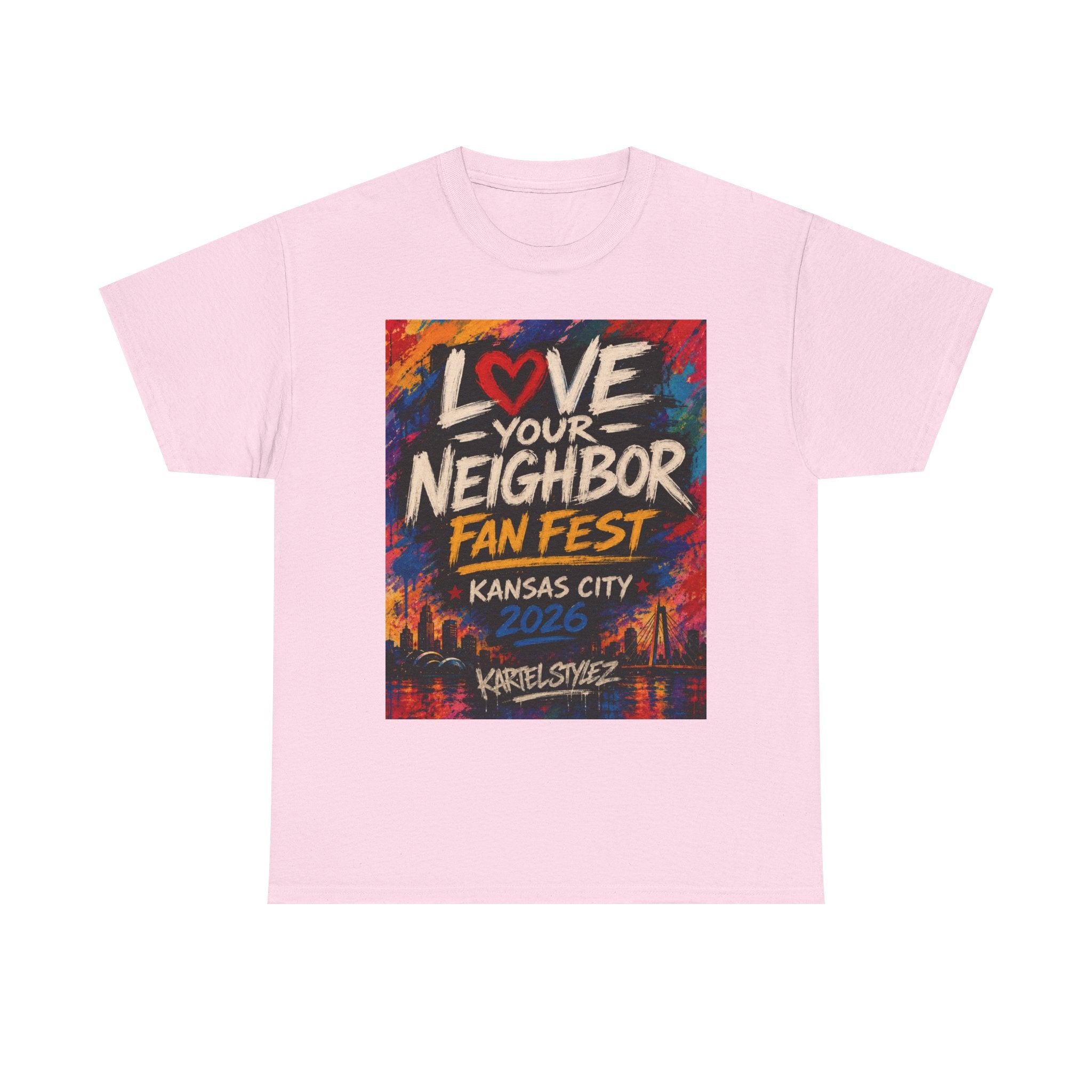 Love Your Neighbor Fan Fest Tee — Kansas City 2026