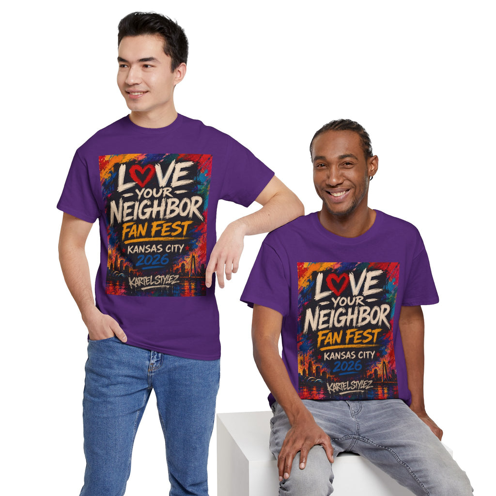 Love Your Neighbor Fan Fest Tee — Kansas City 2026