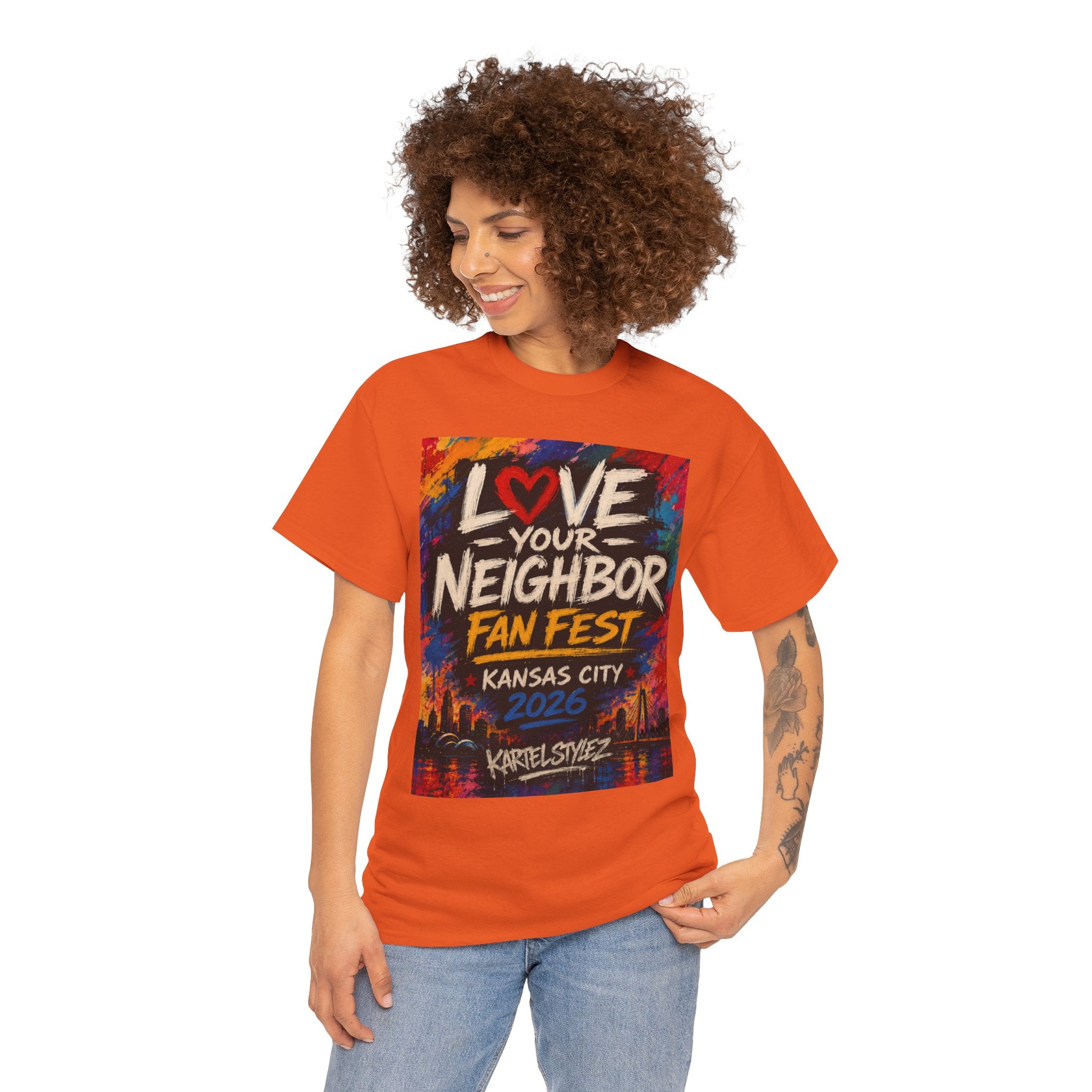 Love Your Neighbor Fan Fest Tee — Kansas City 2026