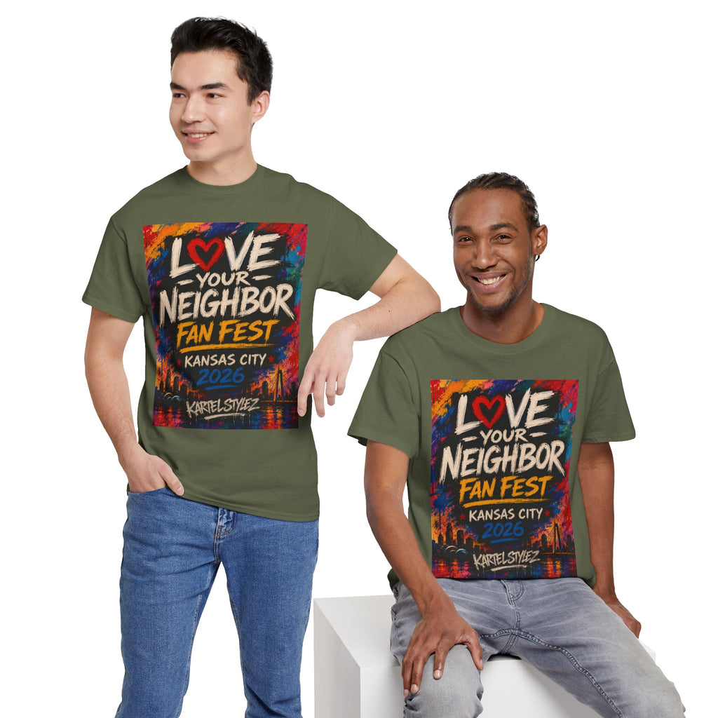 Love Your Neighbor Fan Fest Tee — Kansas City 2026