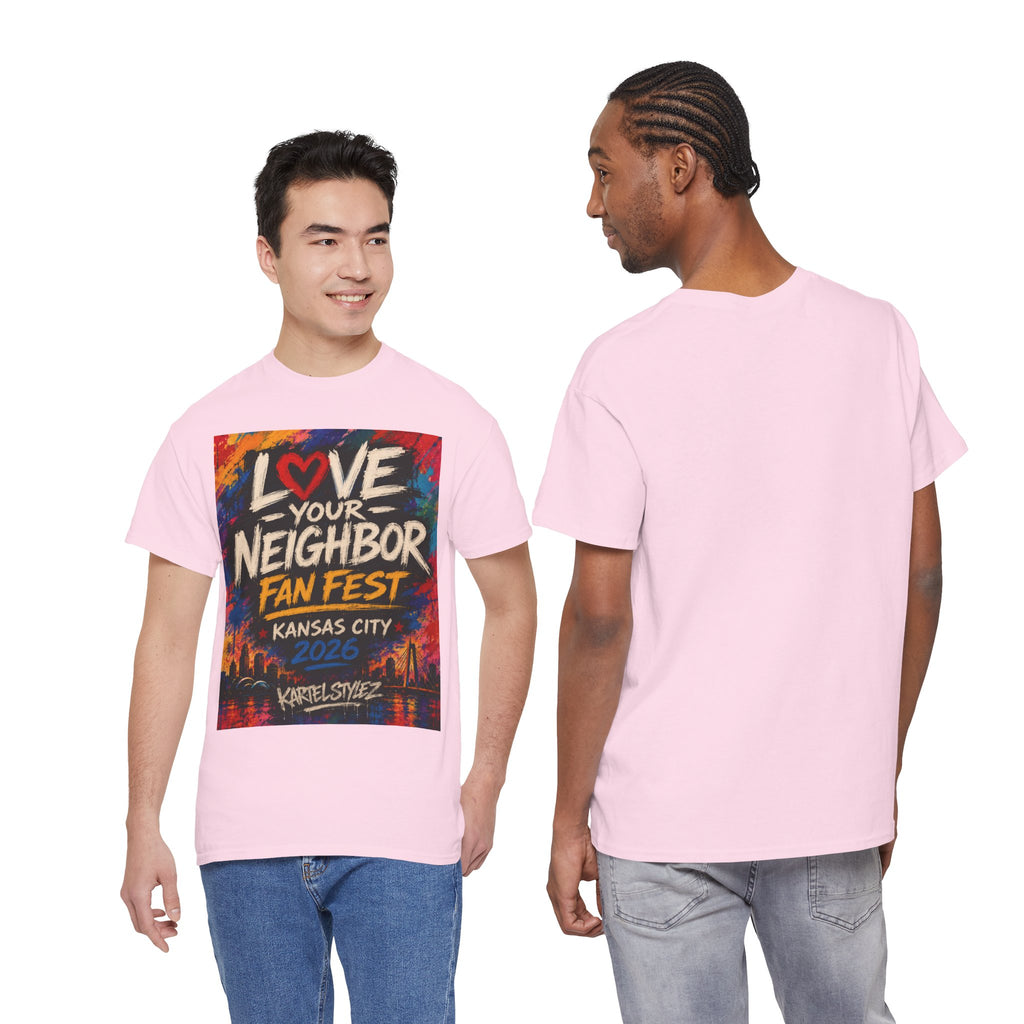 Love Your Neighbor Fan Fest Tee — Kansas City 2026