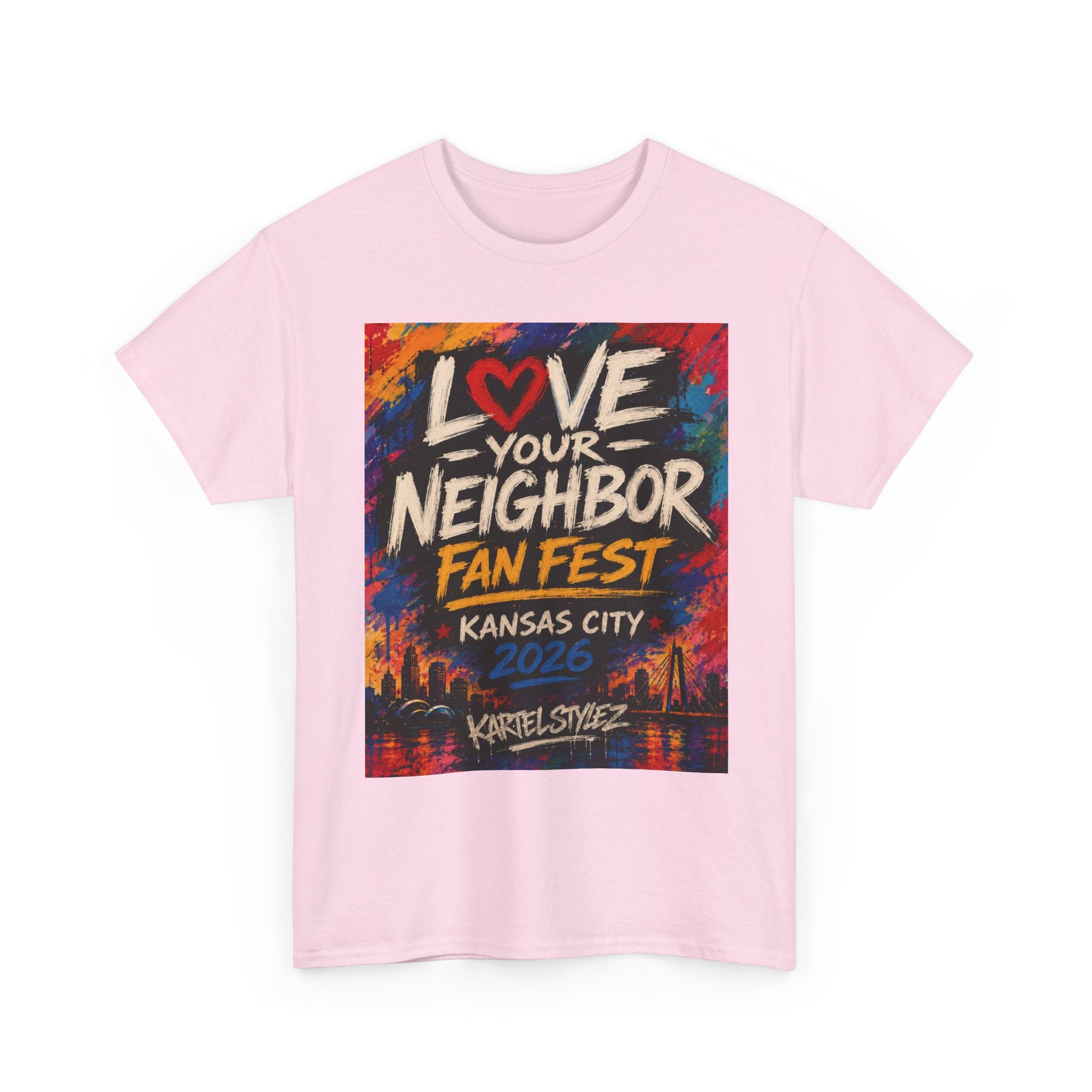 Love Your Neighbor Fan Fest Tee — Kansas City 2026