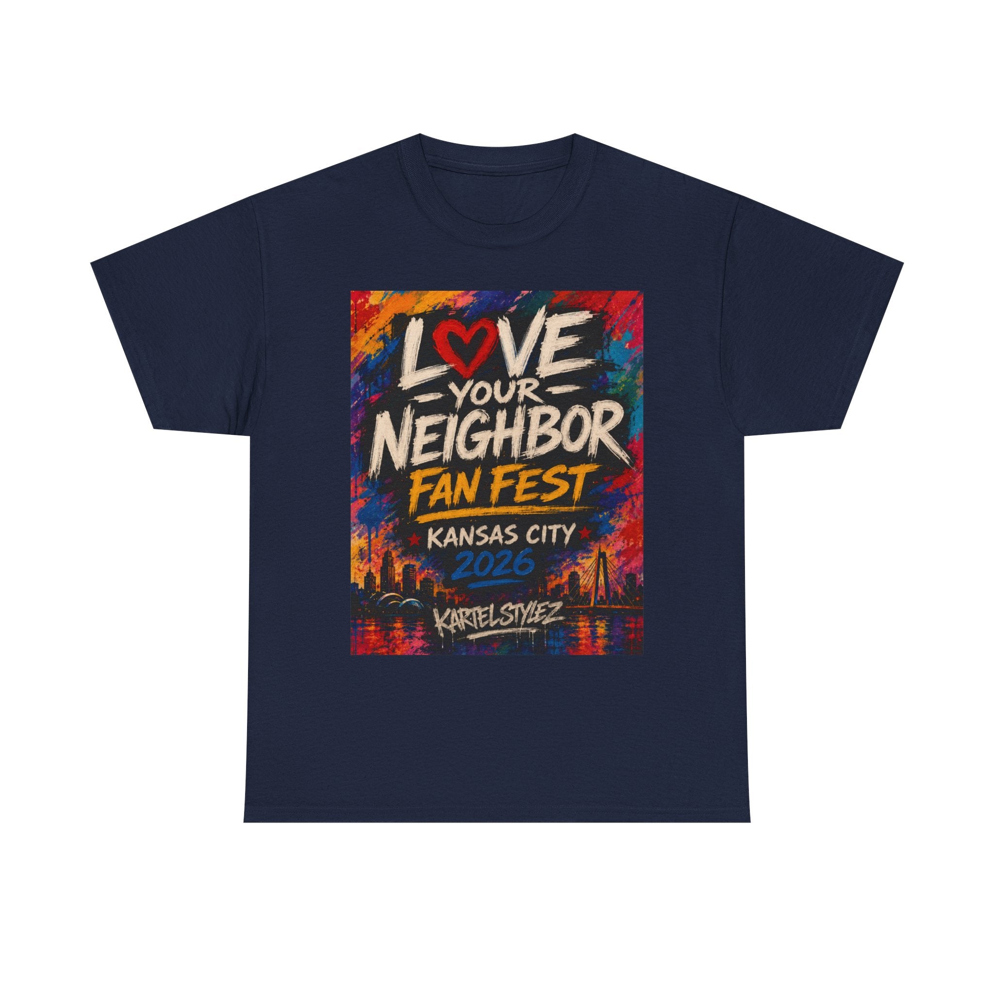 Love Your Neighbor Fan Fest Tee — Kansas City 2026