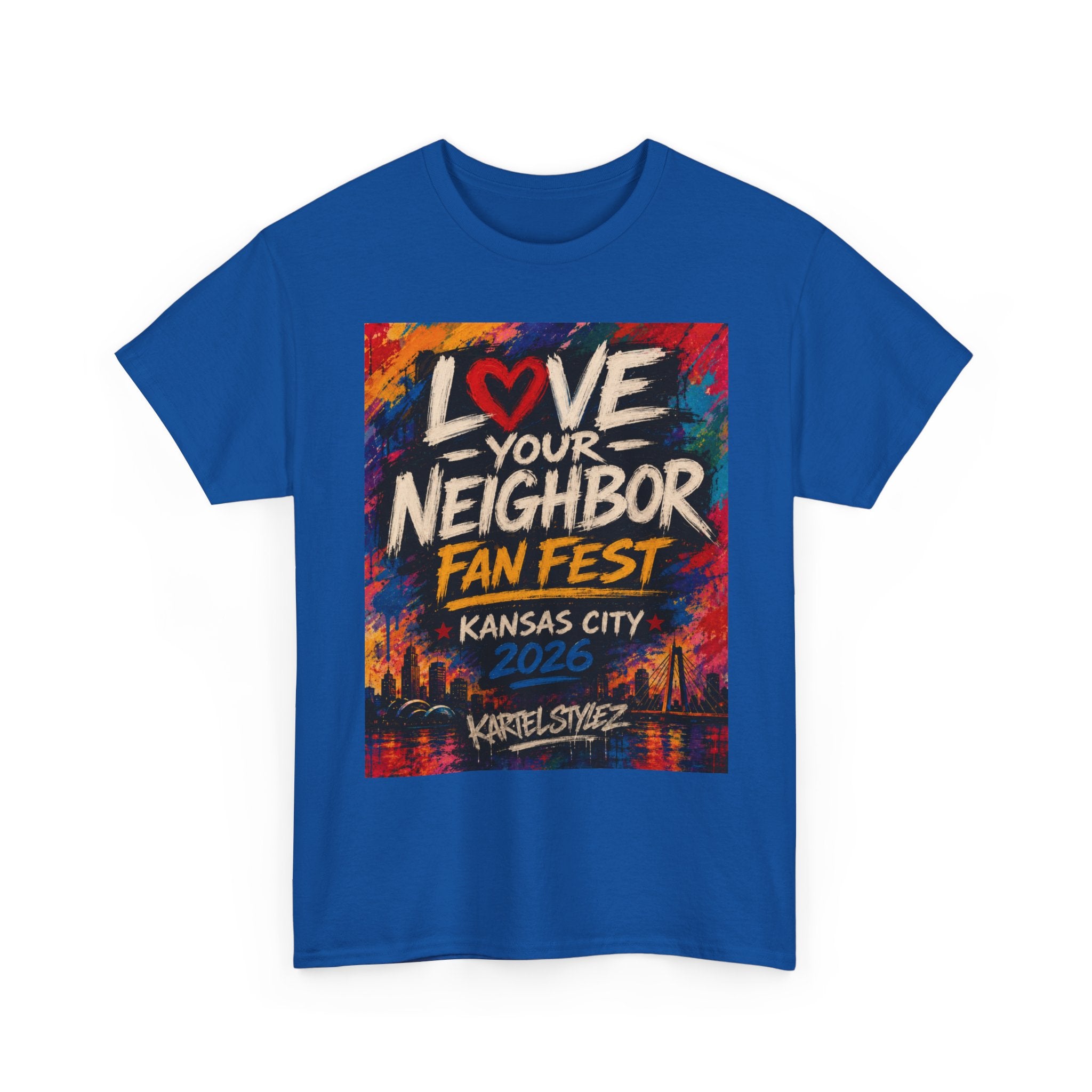 Love Your Neighbor Fan Fest Tee — Kansas City 2026