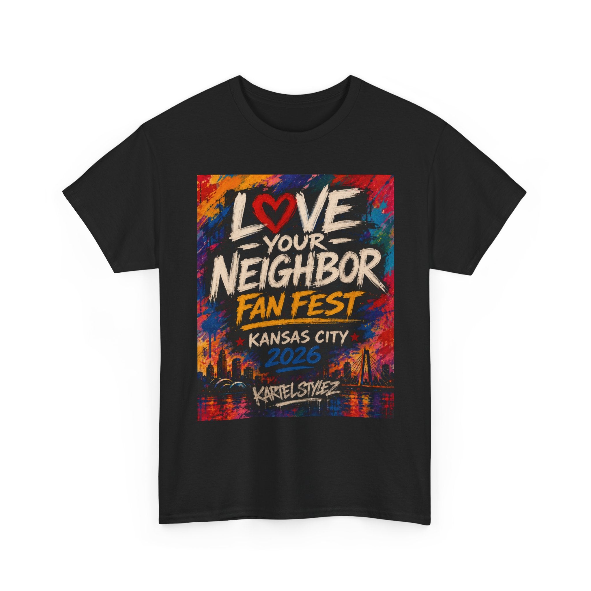 Love Your Neighbor Fan Fest Tee — Kansas City 2026