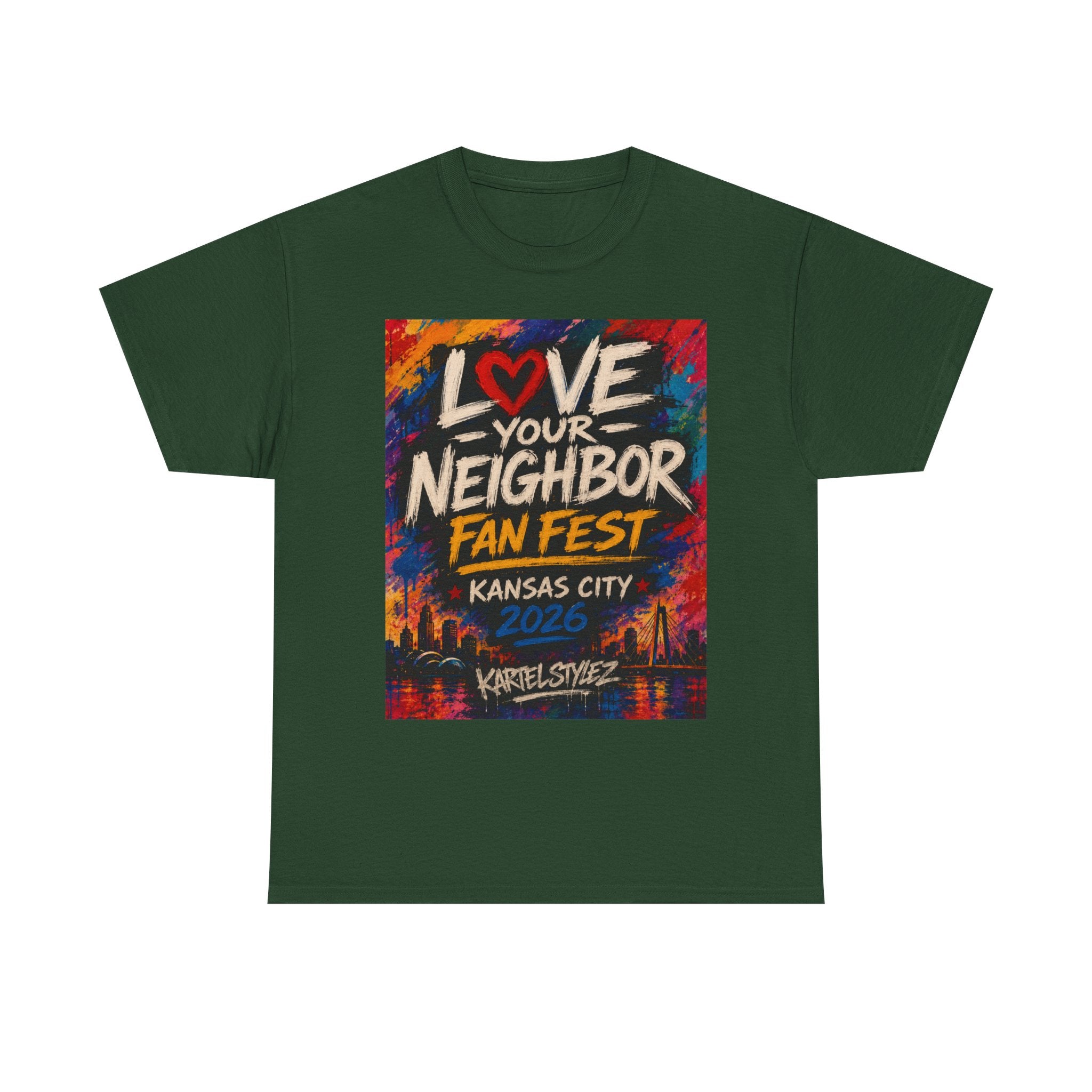 Love Your Neighbor Fan Fest Tee — Kansas City 2026