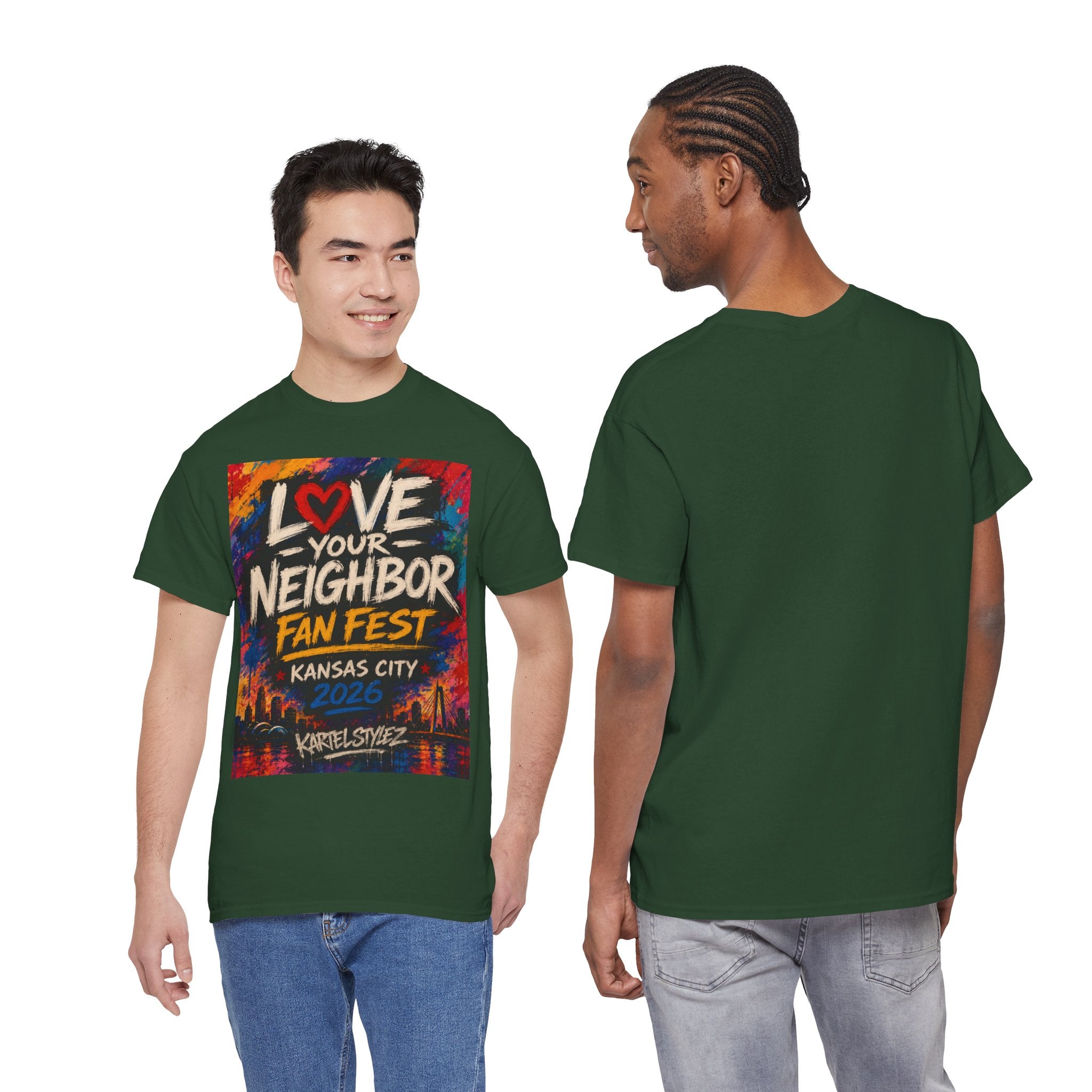 Love Your Neighbor Fan Fest Tee — Kansas City 2026