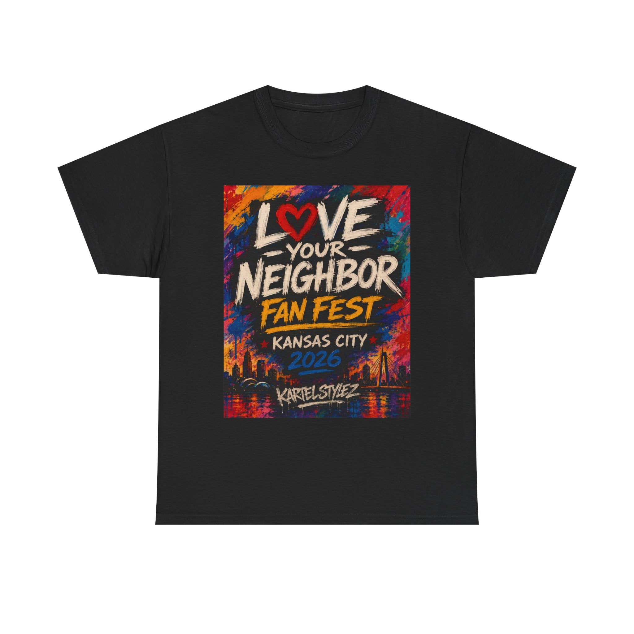 Love Your Neighbor Fan Fest Tee — Kansas City 2026