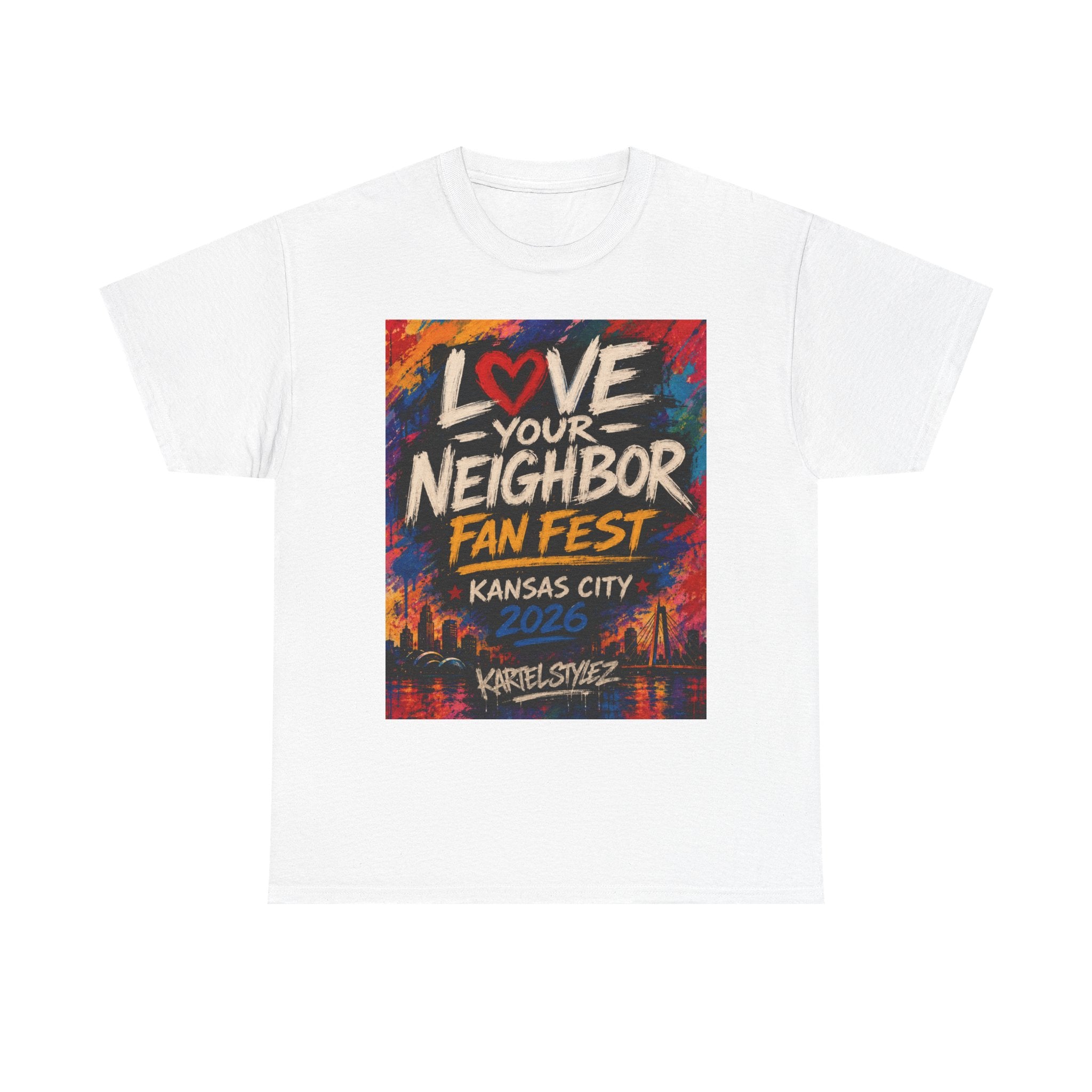 Love Your Neighbor Fan Fest Tee — Kansas City 2026