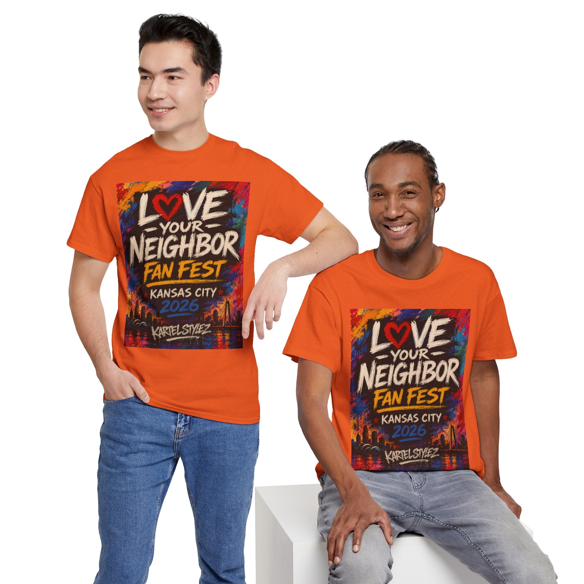 Love Your Neighbor Fan Fest Tee — Kansas City 2026