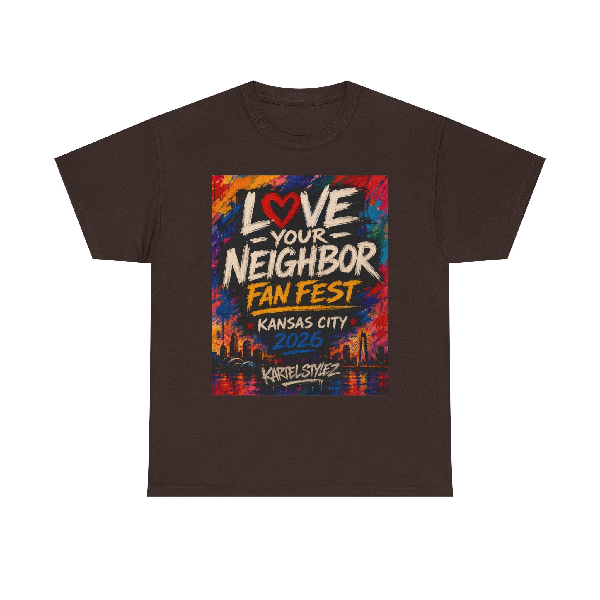 Love Your Neighbor Fan Fest Tee — Kansas City 2026