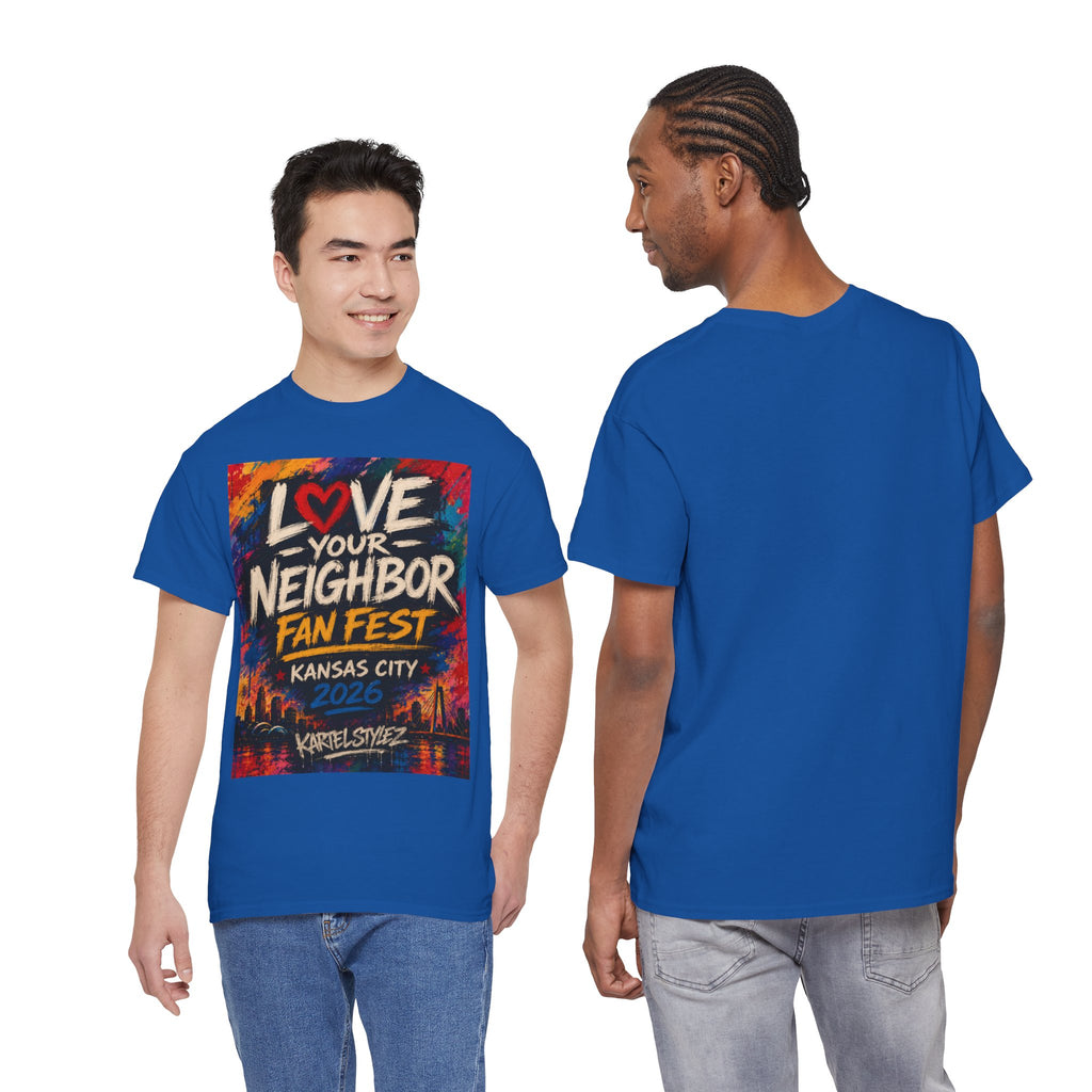 Love Your Neighbor Fan Fest Tee — Kansas City 2026