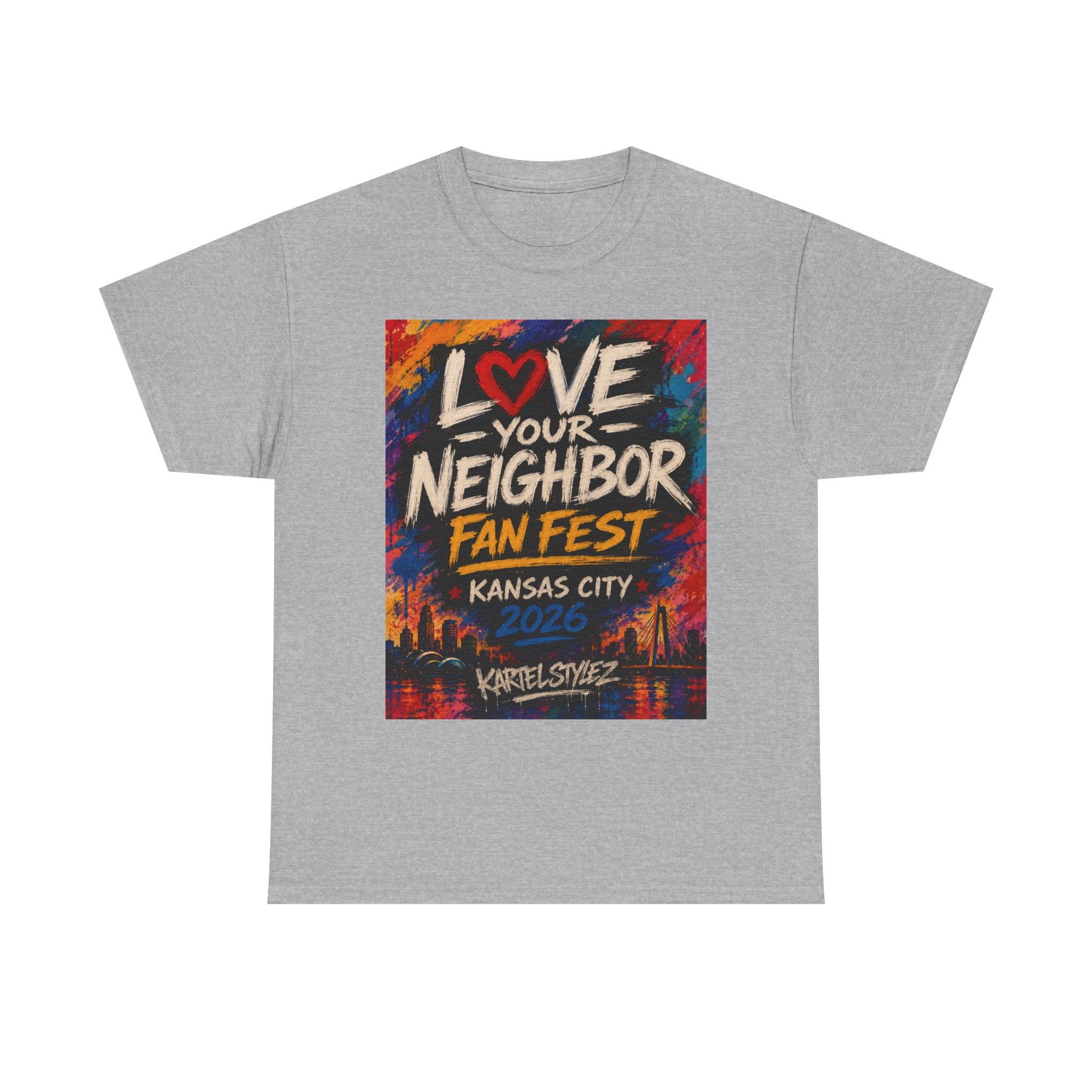 Love Your Neighbor Fan Fest Tee — Kansas City 2026