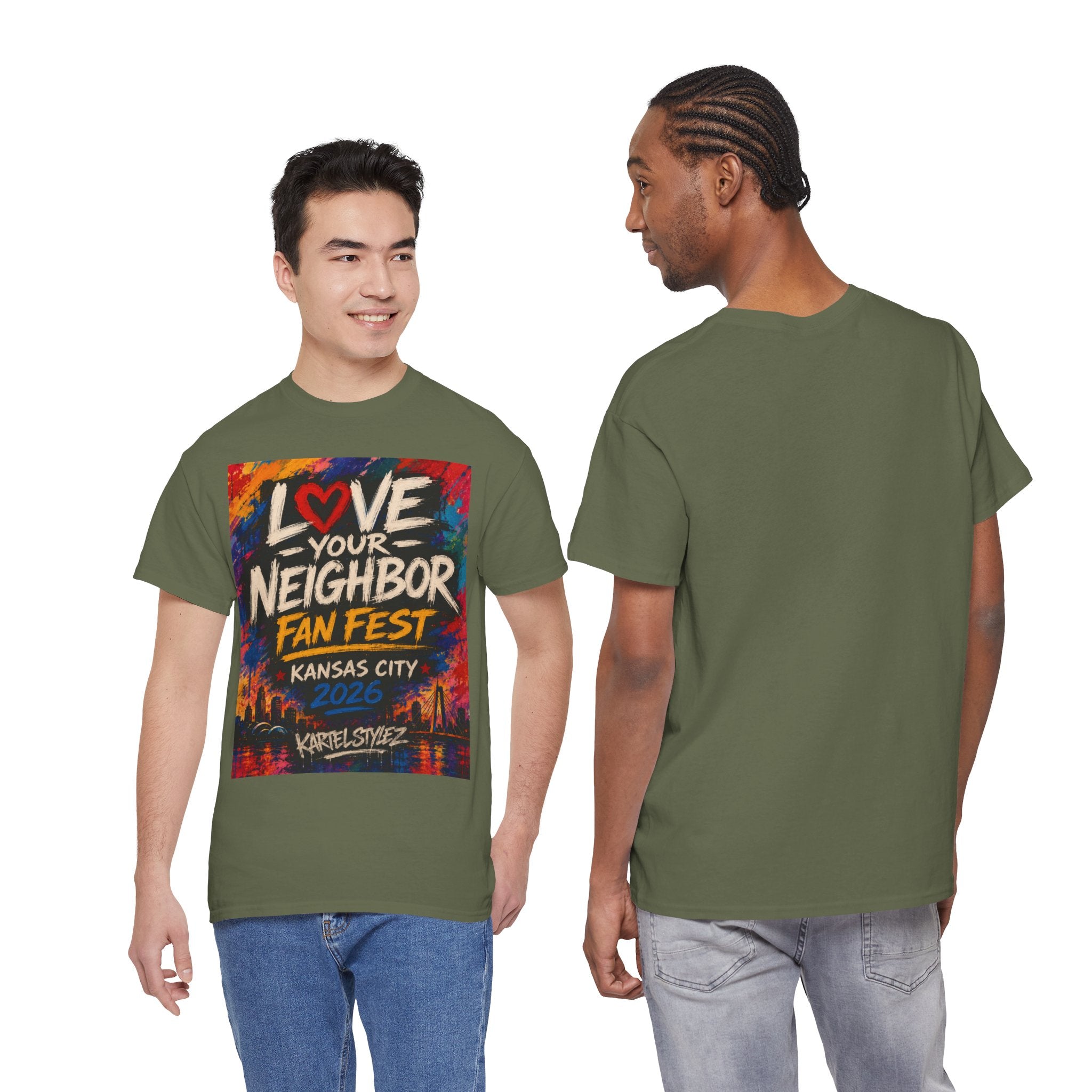 Love Your Neighbor Fan Fest Tee — Kansas City 2026