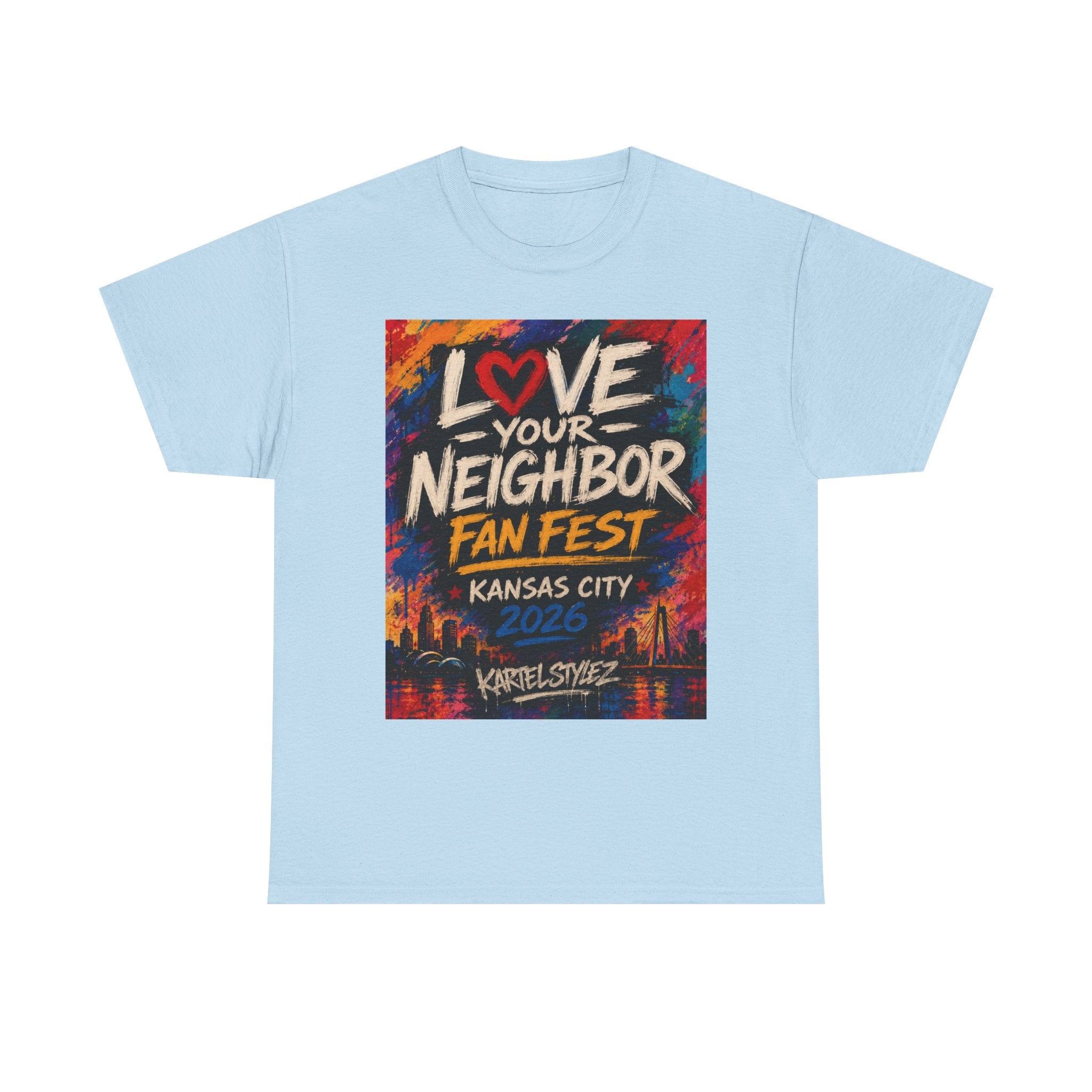 Love Your Neighbor Fan Fest Tee — Kansas City 2026