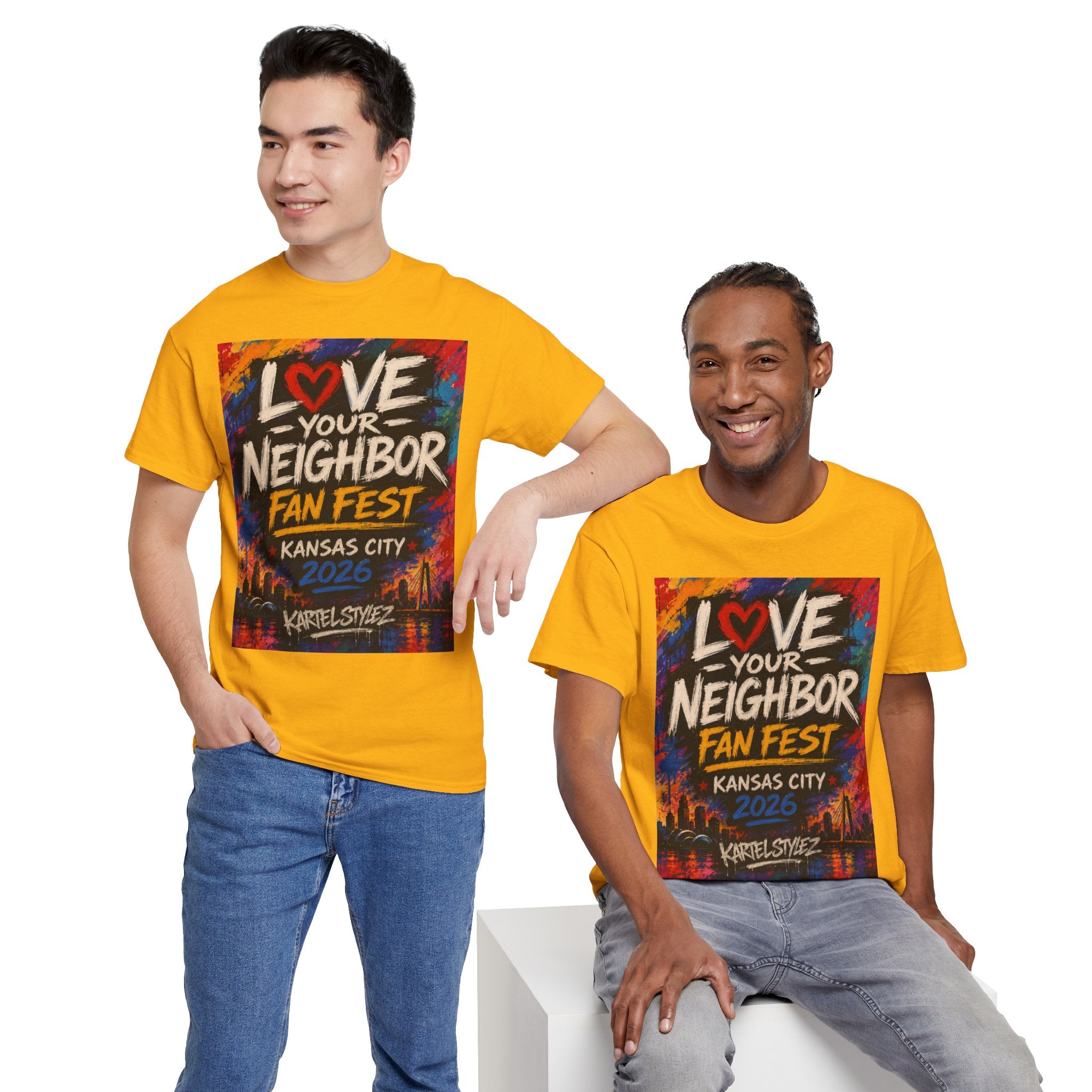 Love Your Neighbor Fan Fest Tee — Kansas City 2026