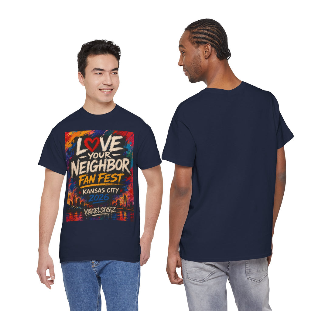 Love Your Neighbor Fan Fest Tee — Kansas City 2026