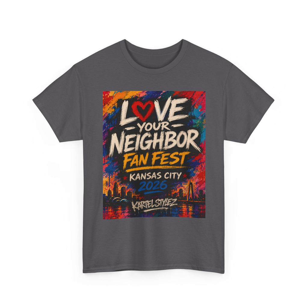 Love Your Neighbor Fan Fest Tee — Kansas City 2026