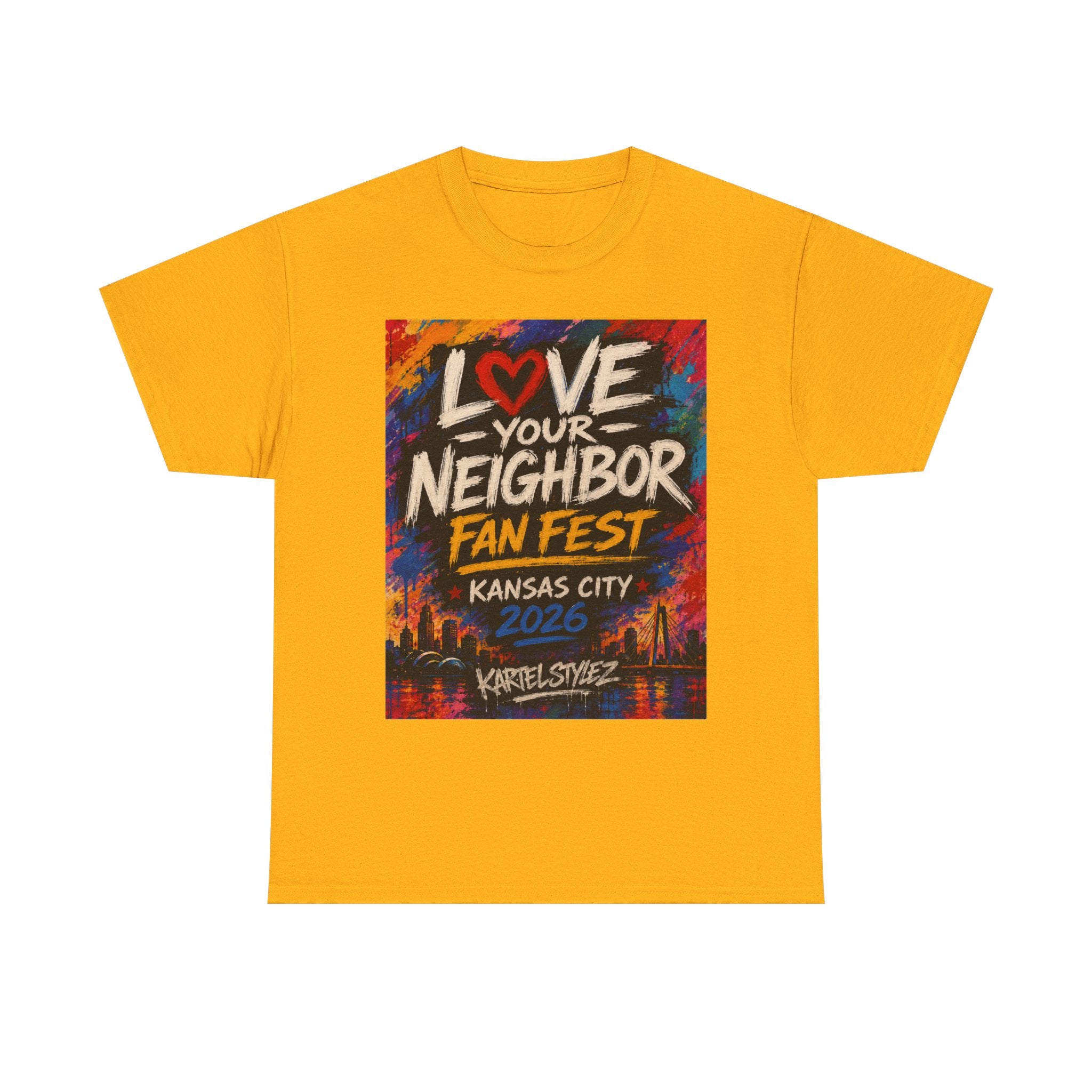 Love Your Neighbor Fan Fest Tee — Kansas City 2026
