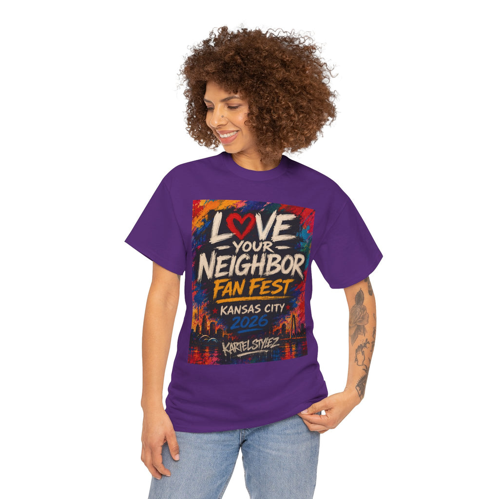 Love Your Neighbor Fan Fest Tee — Kansas City 2026