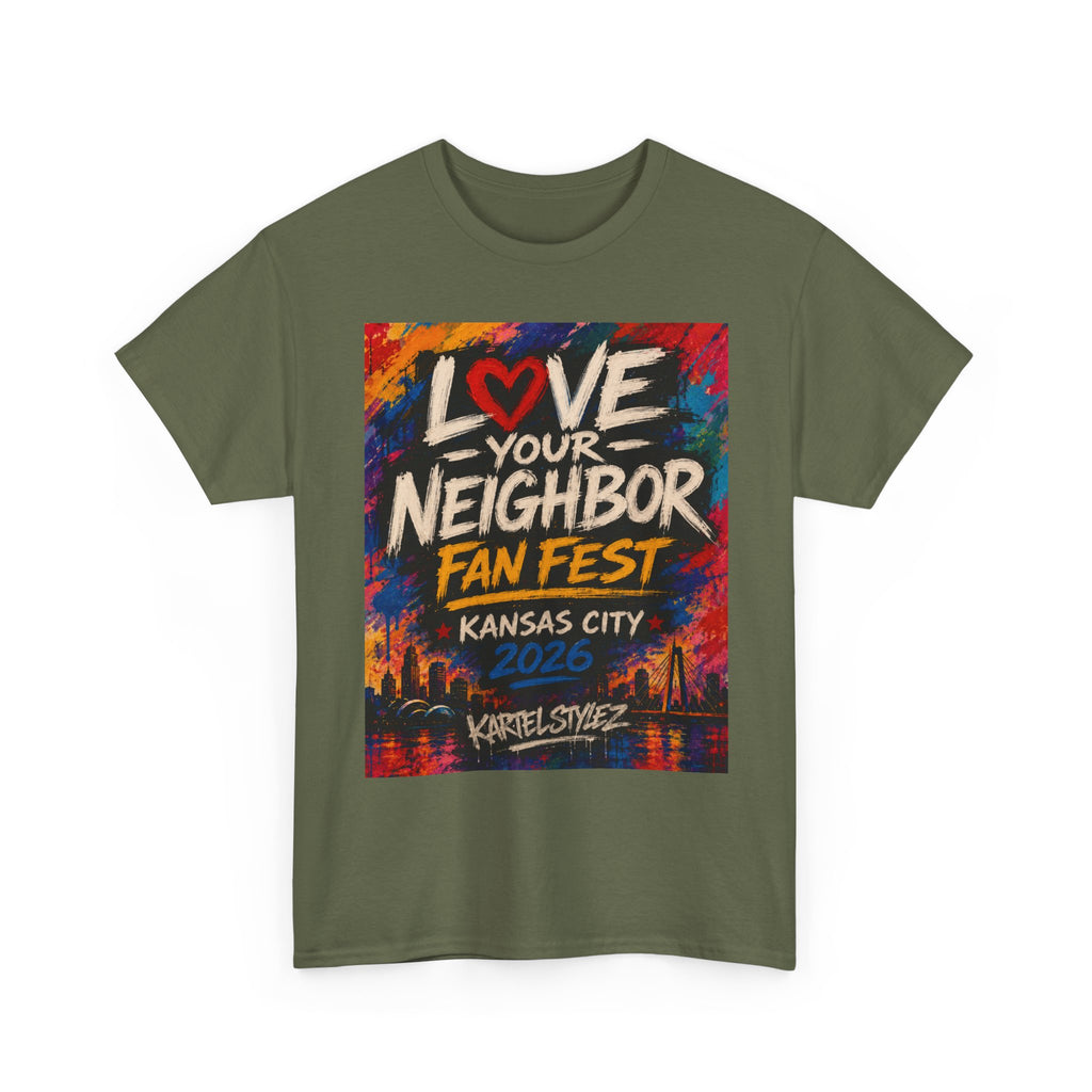 Love Your Neighbor Fan Fest Tee — Kansas City 2026