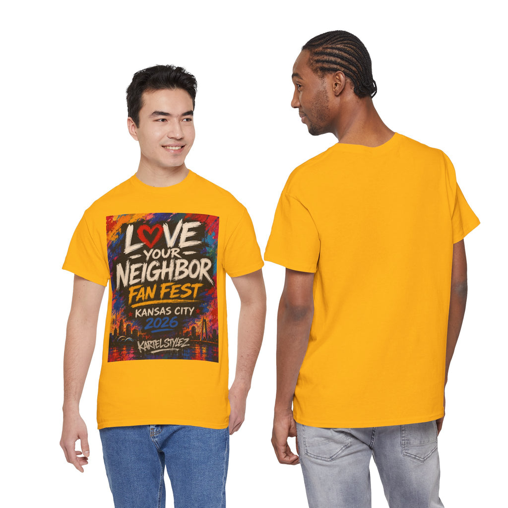 Love Your Neighbor Fan Fest Tee — Kansas City 2026