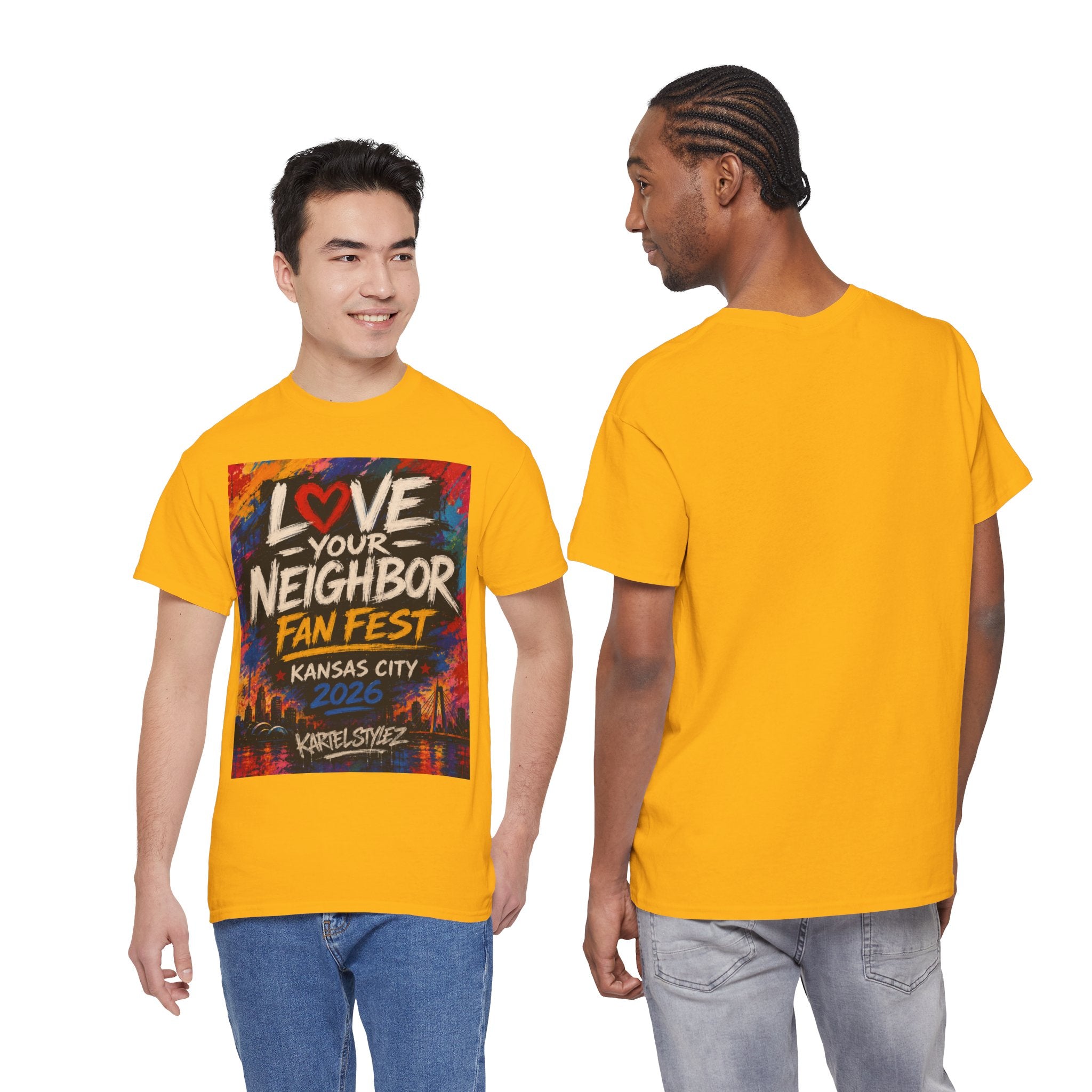 Love Your Neighbor Fan Fest Tee — Kansas City 2026