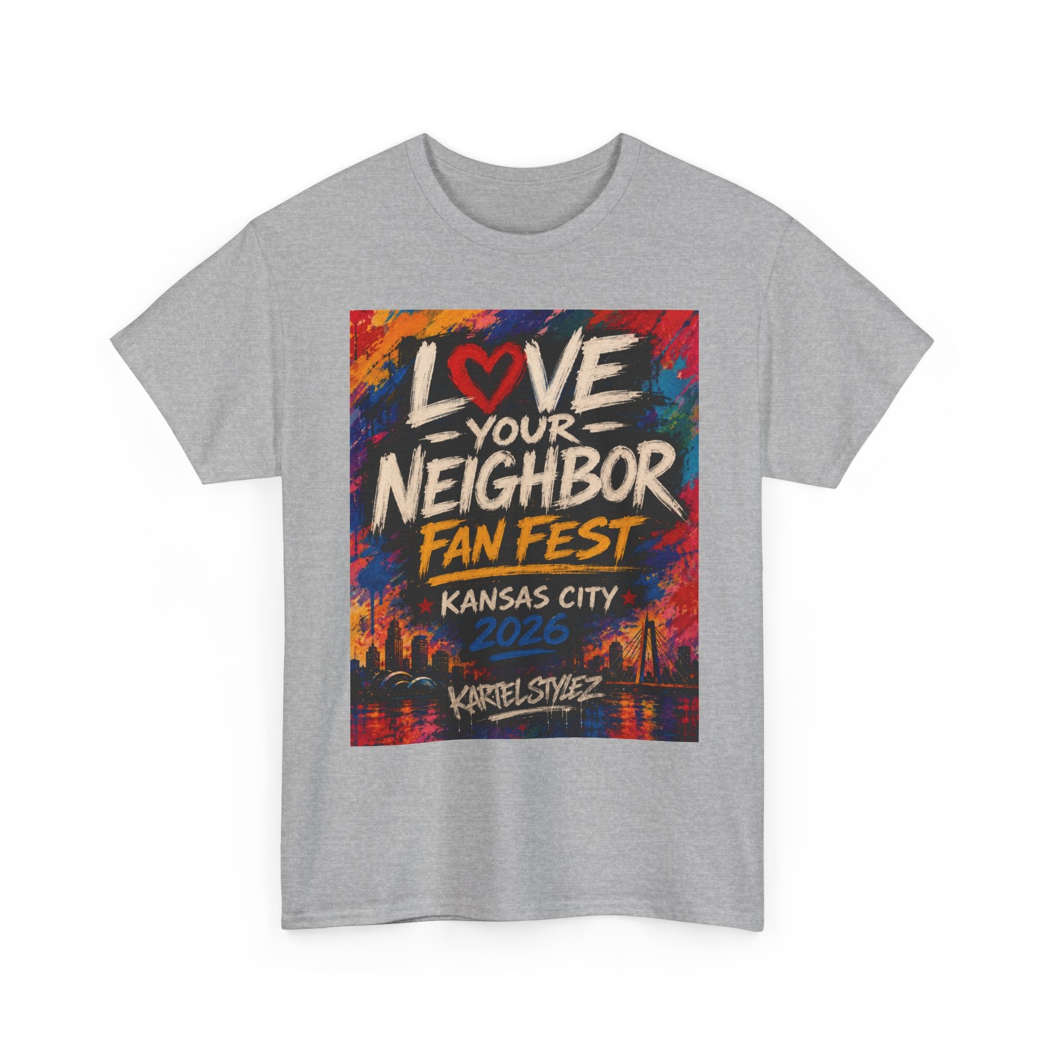Love Your Neighbor Fan Fest Tee — Kansas City 2026