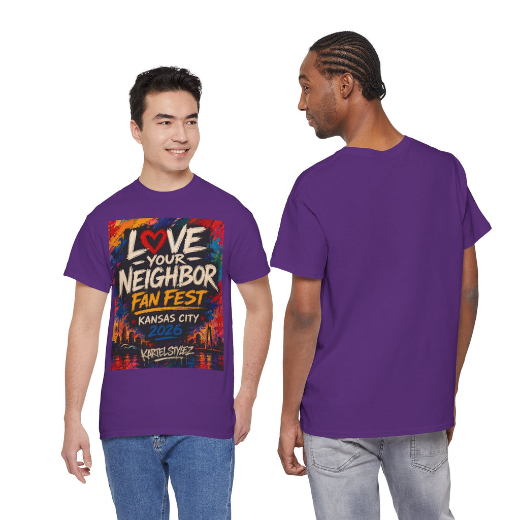 Love Your Neighbor Fan Fest Tee — Kansas City 2026