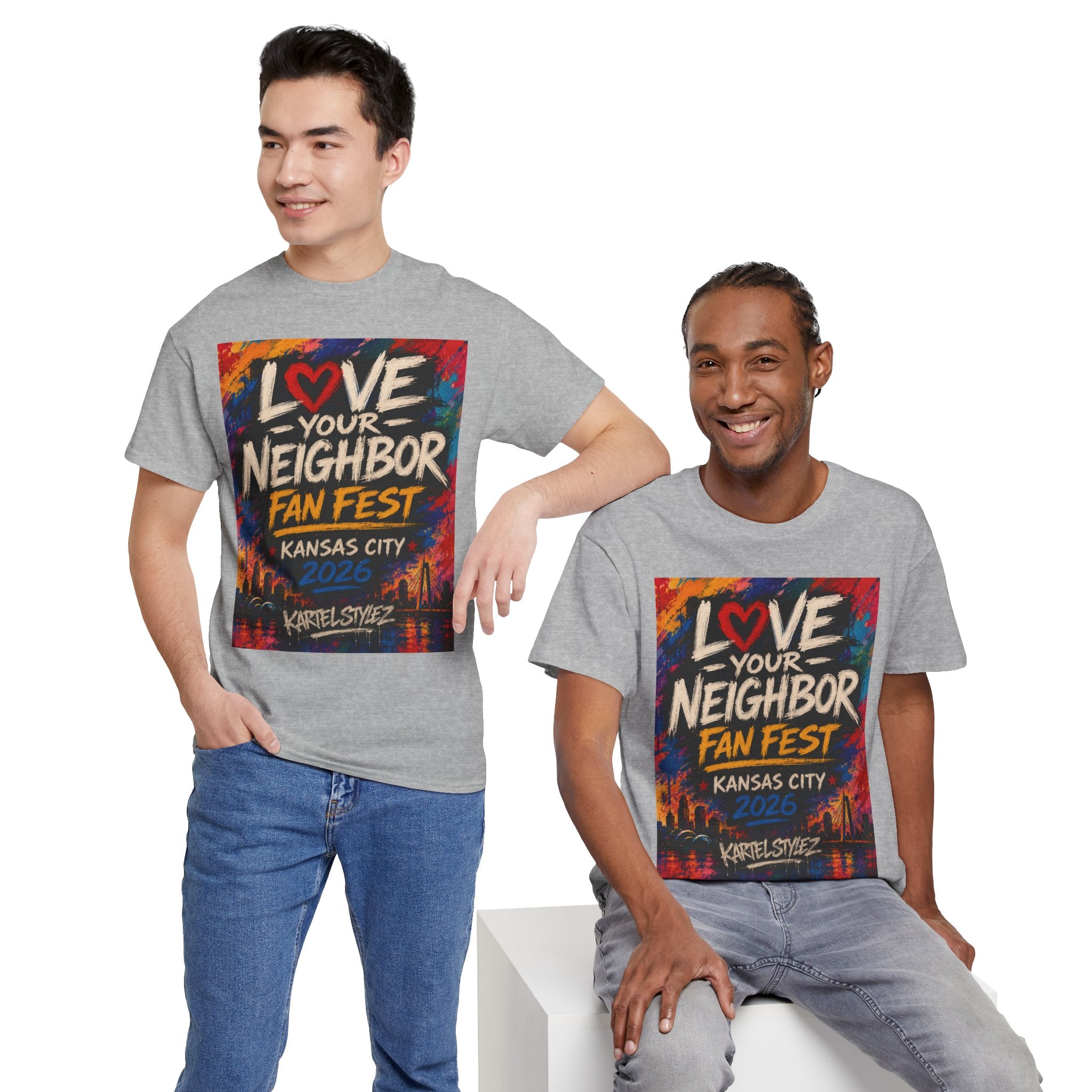 Love Your Neighbor Fan Fest Tee — Kansas City 2026