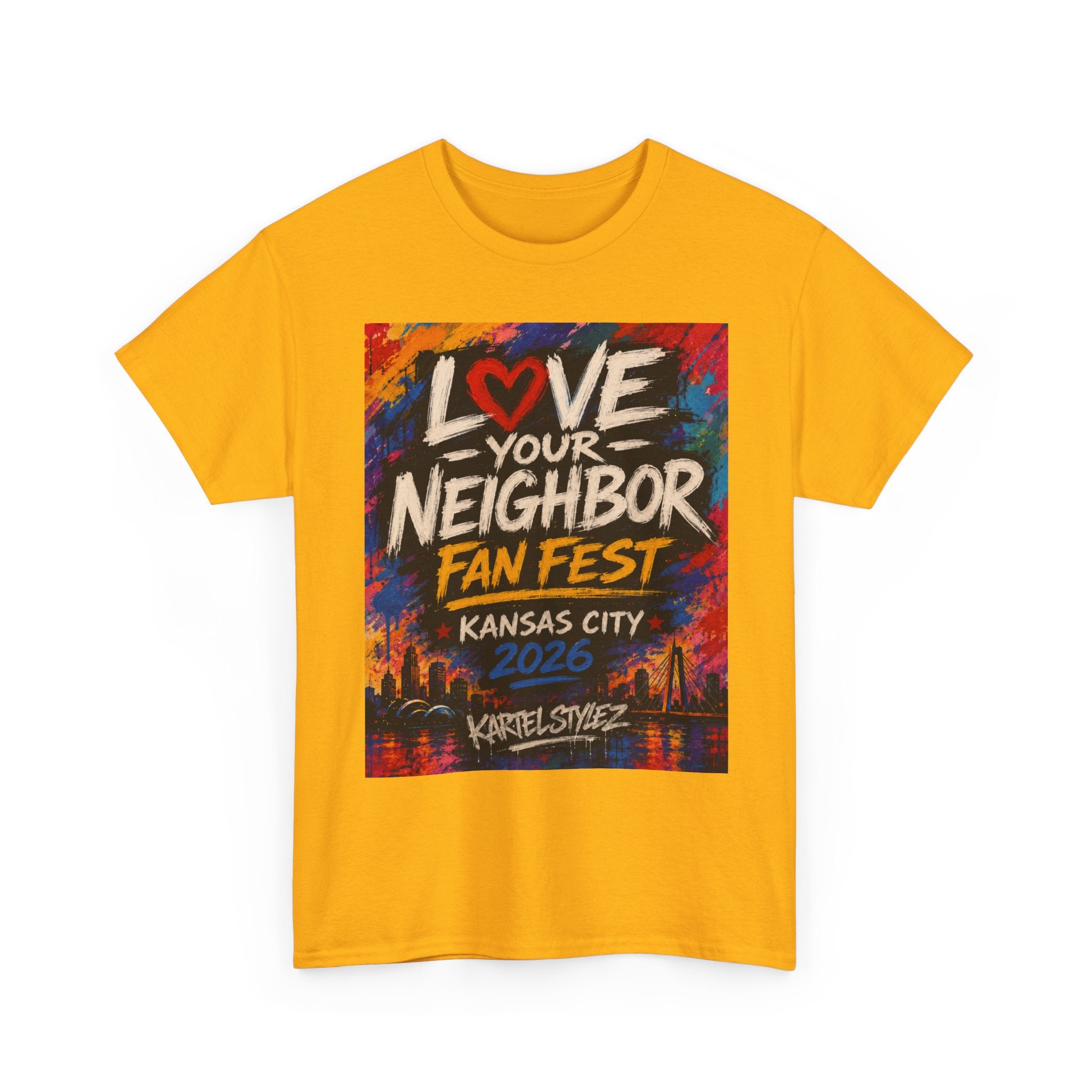Love Your Neighbor Fan Fest Tee — Kansas City 2026