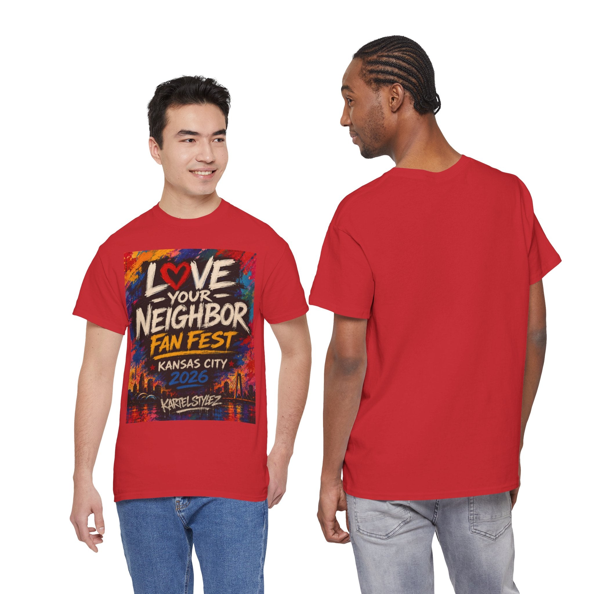 Love Your Neighbor Fan Fest Tee — Kansas City 2026